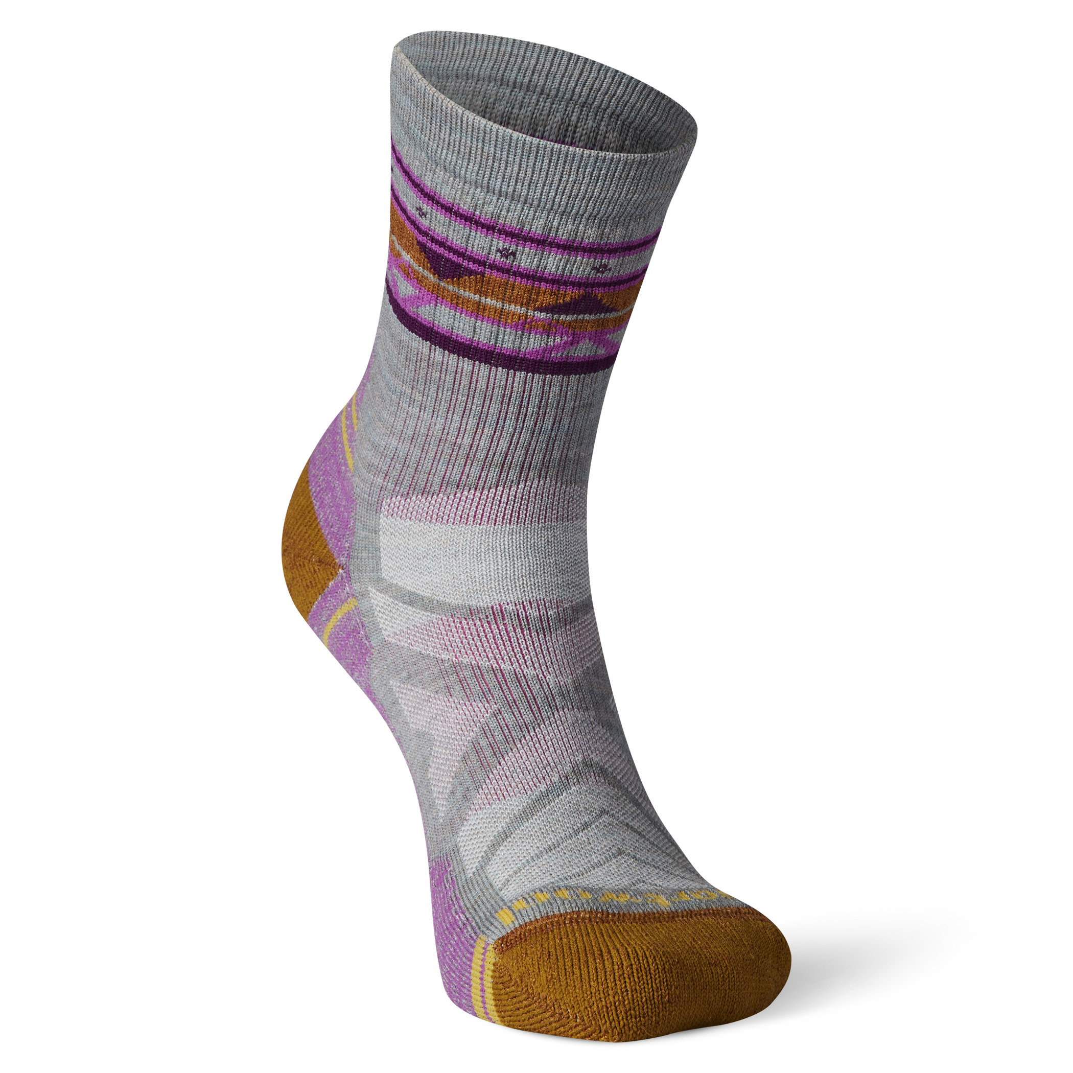 Women's Hike Zig Zag Valley Mid Crew Socks - Image 8