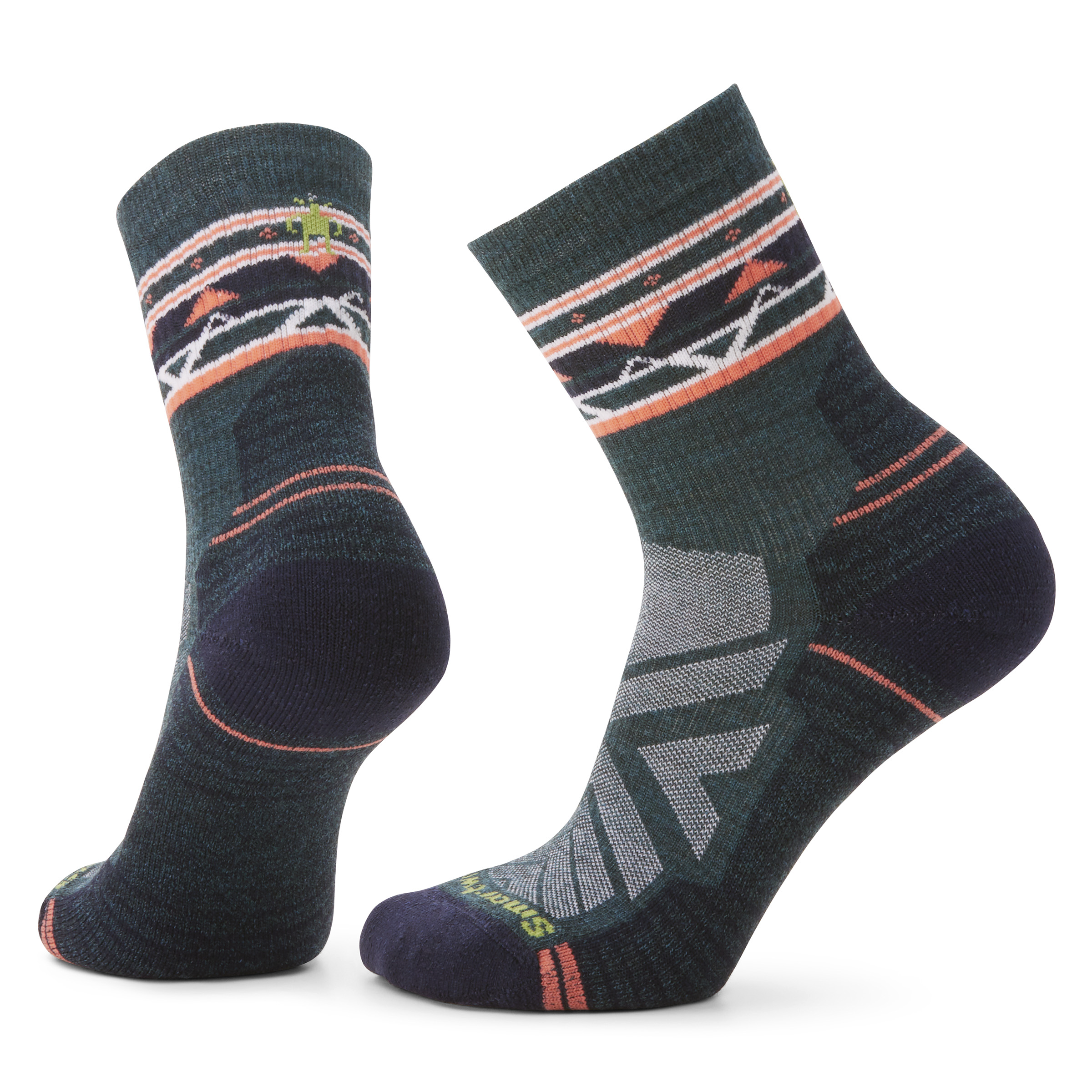 Women's Hike Zig Zag Valley Mid Crew Socks - Image 14