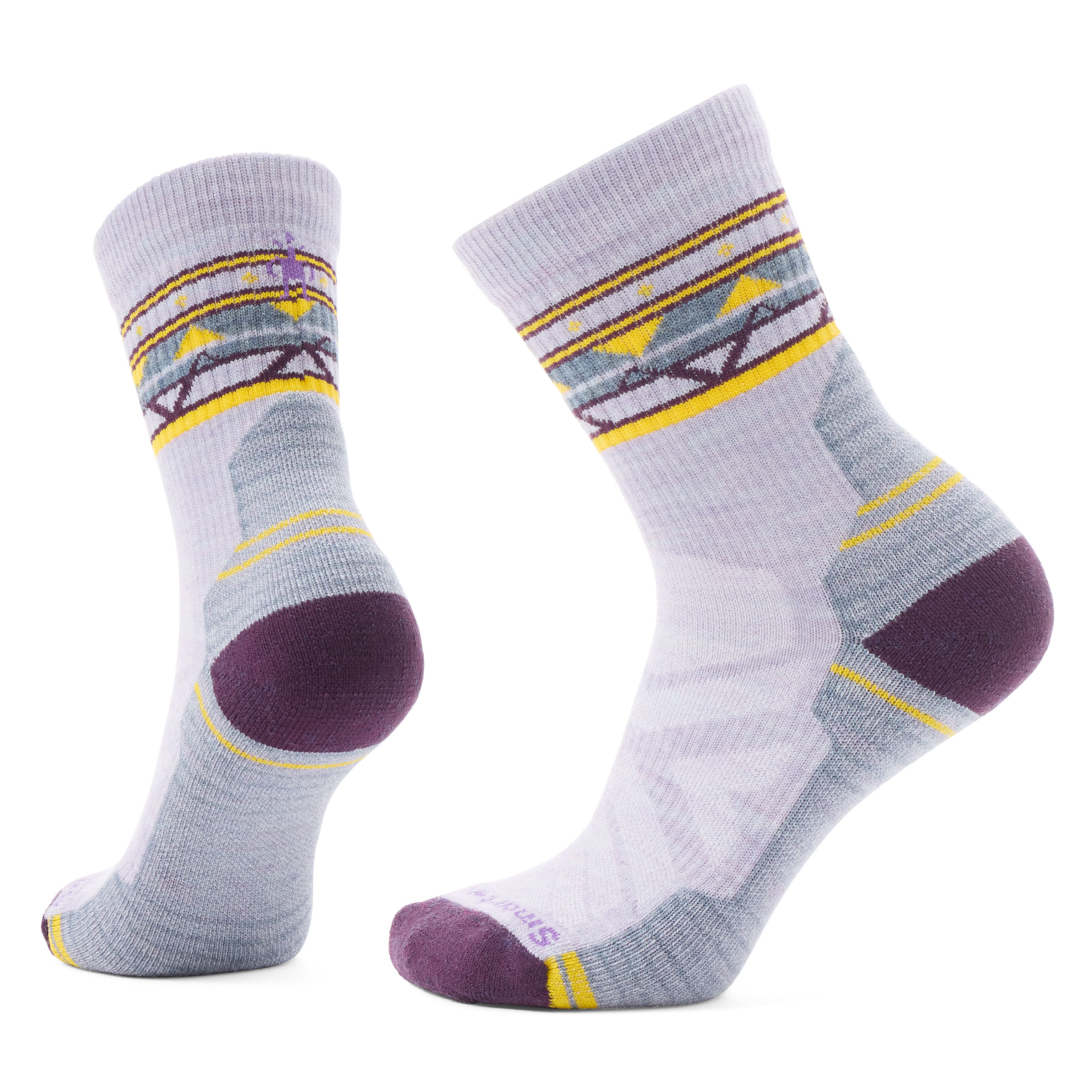 Women's Hike Zig Zag Valley Mid Crew Socks - Image 11