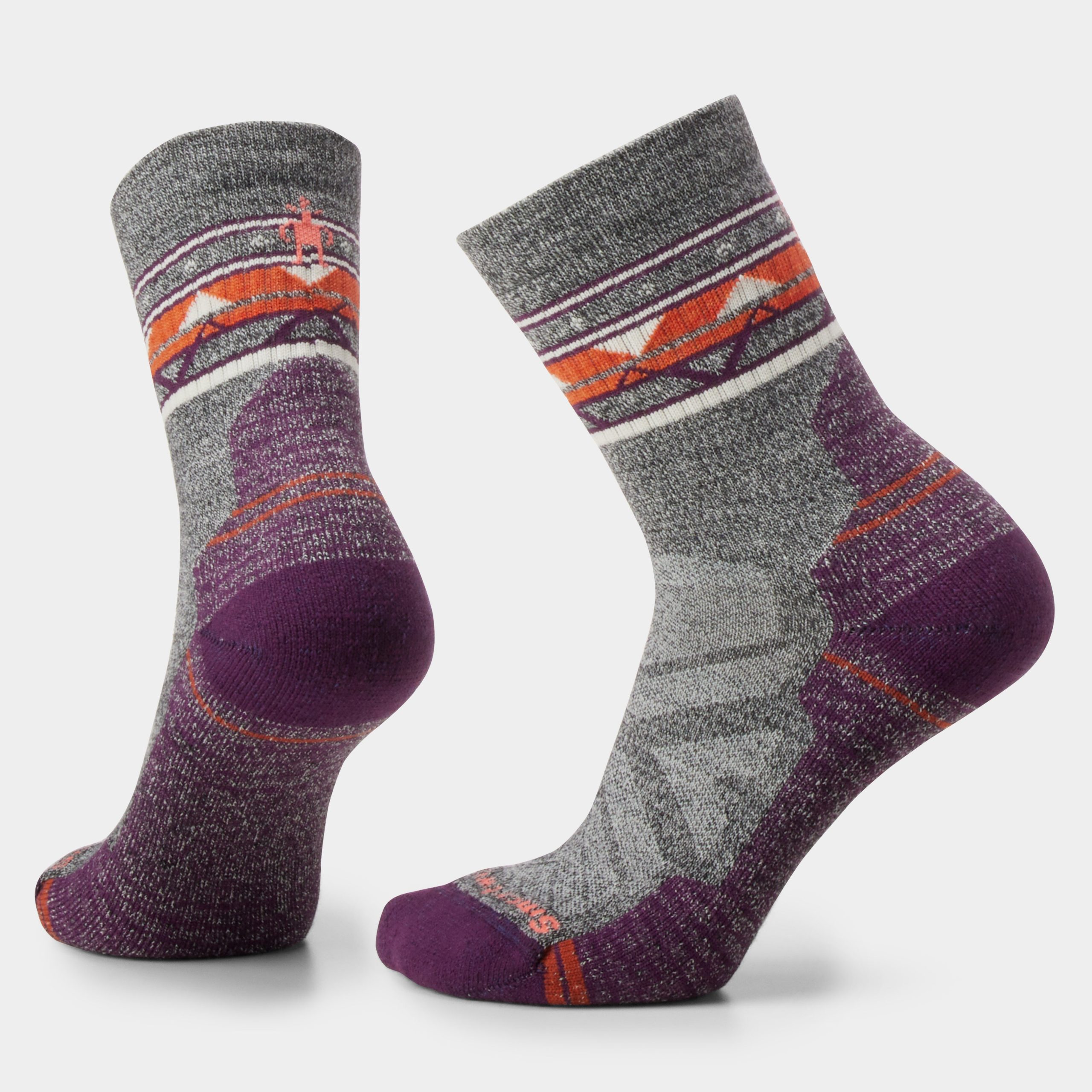 Women's Hike Zig Zag Valley Mid Crew Socks - Image 15