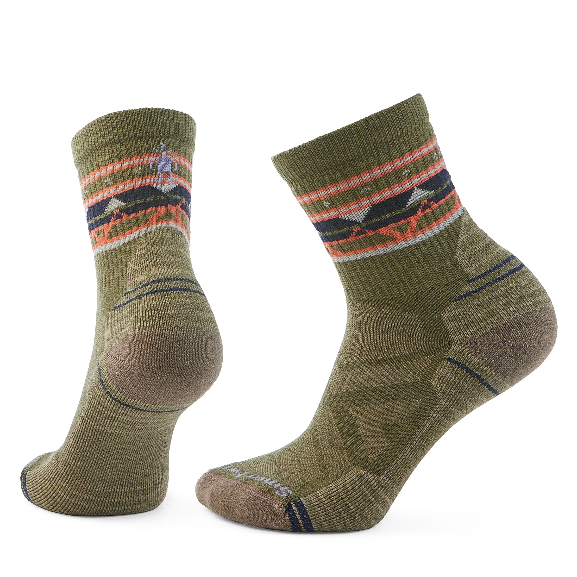 Women's Hike Zig Zag Valley Mid Crew Socks - Image 9