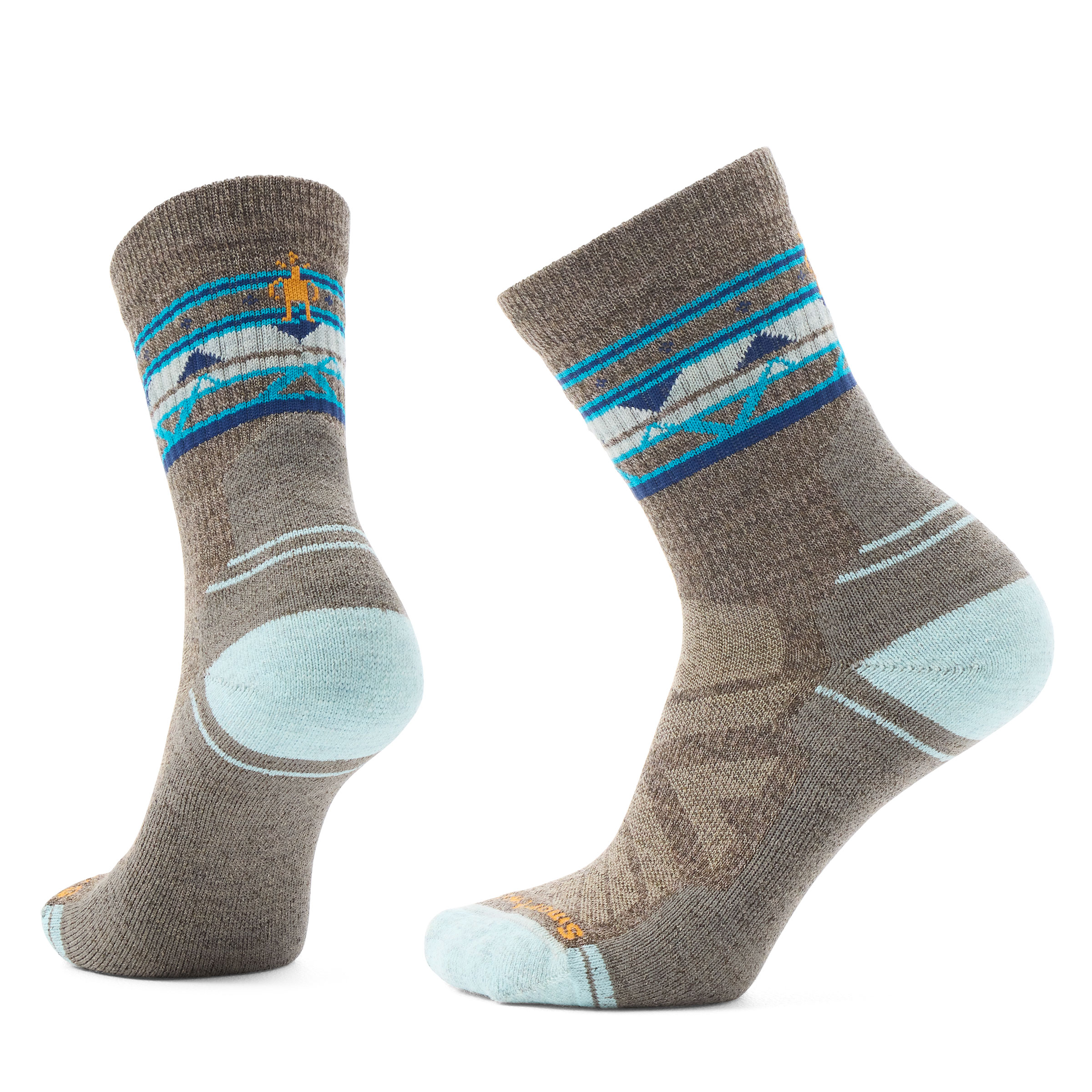 Women's Hike Zig Zag Valley Mid Crew Socks - Image 12