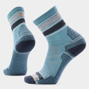 Hike Striped Mid Crew Socks