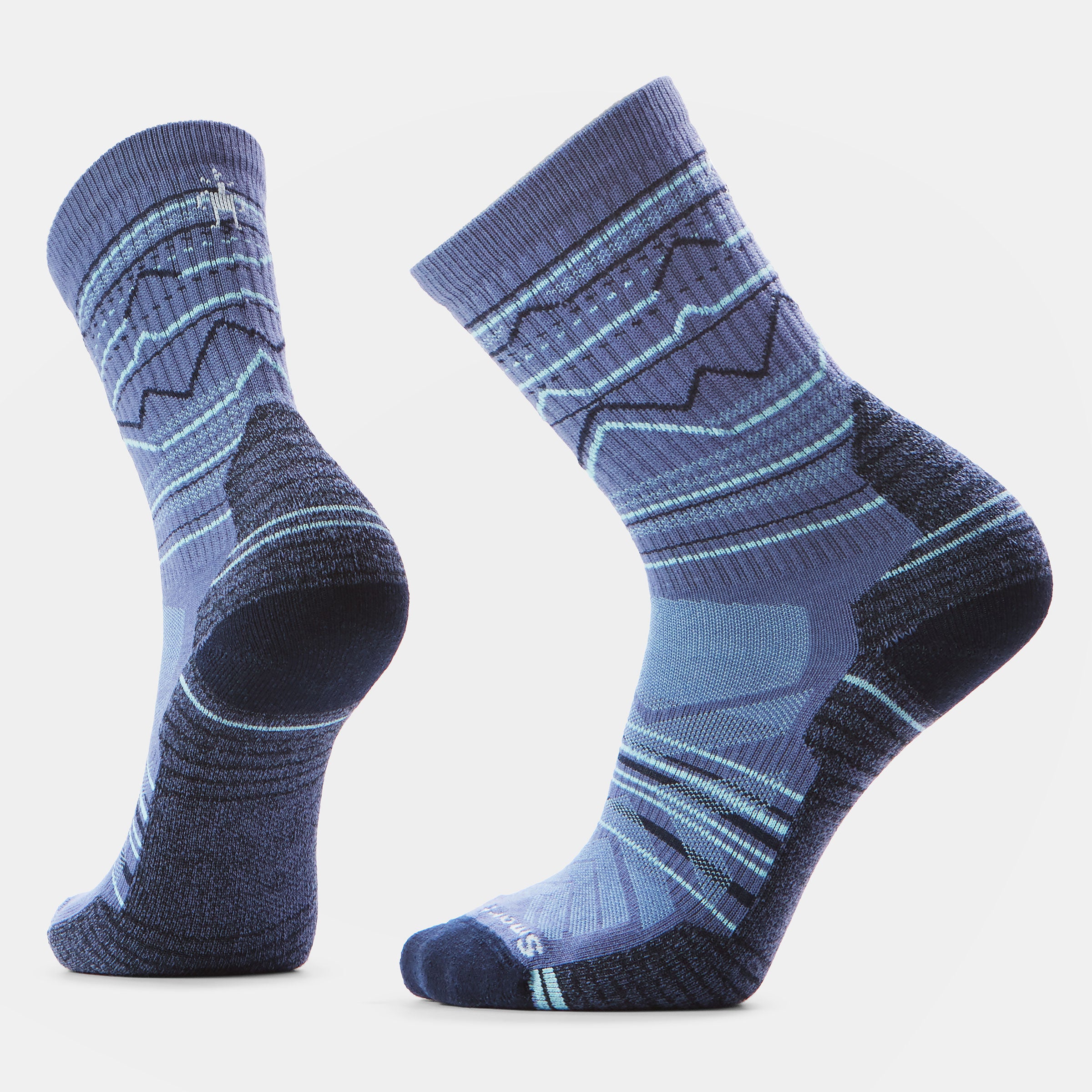 Hike Mountain Range Crew Socks - Image 2
