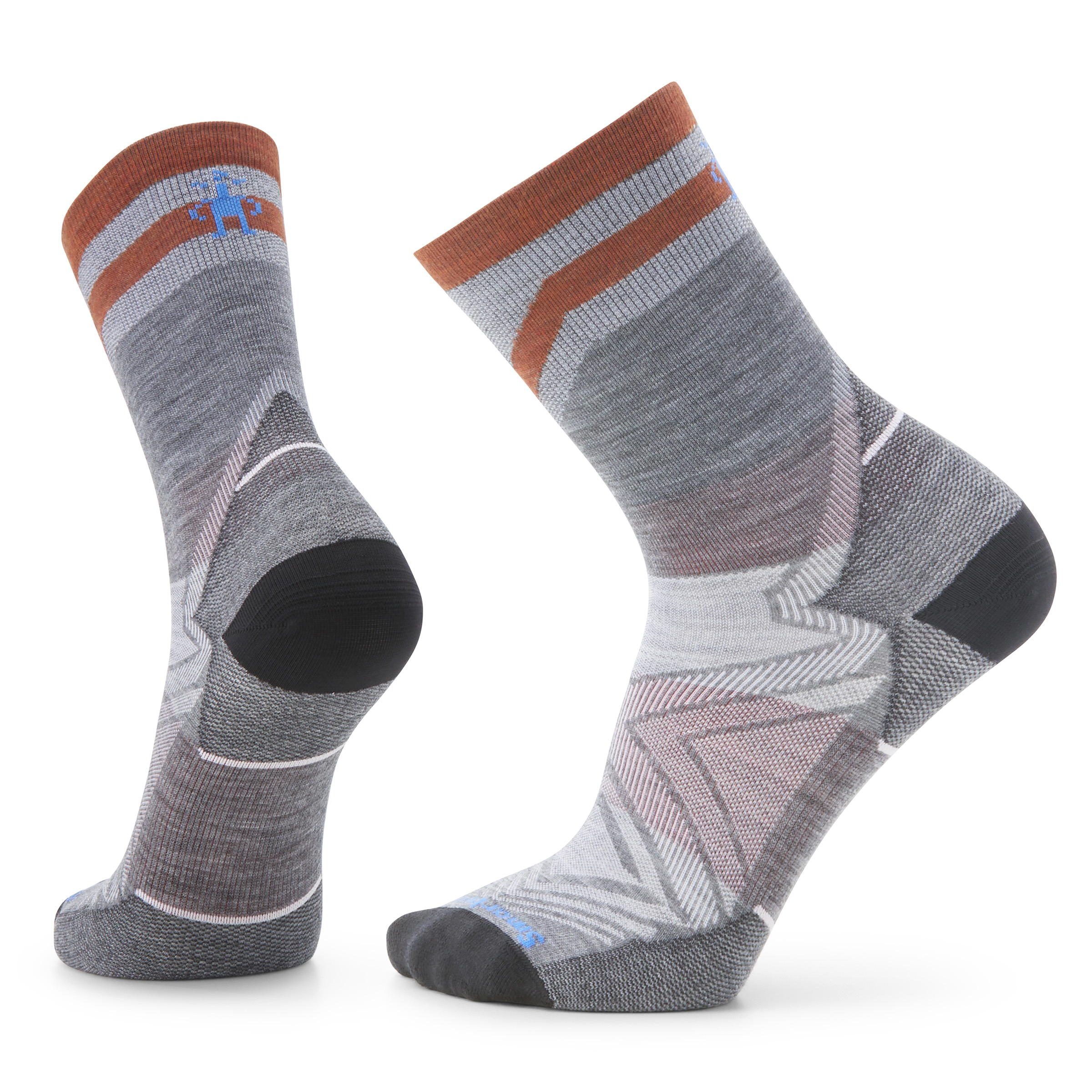 Run Mid Crew Pattern Socks - Image 6