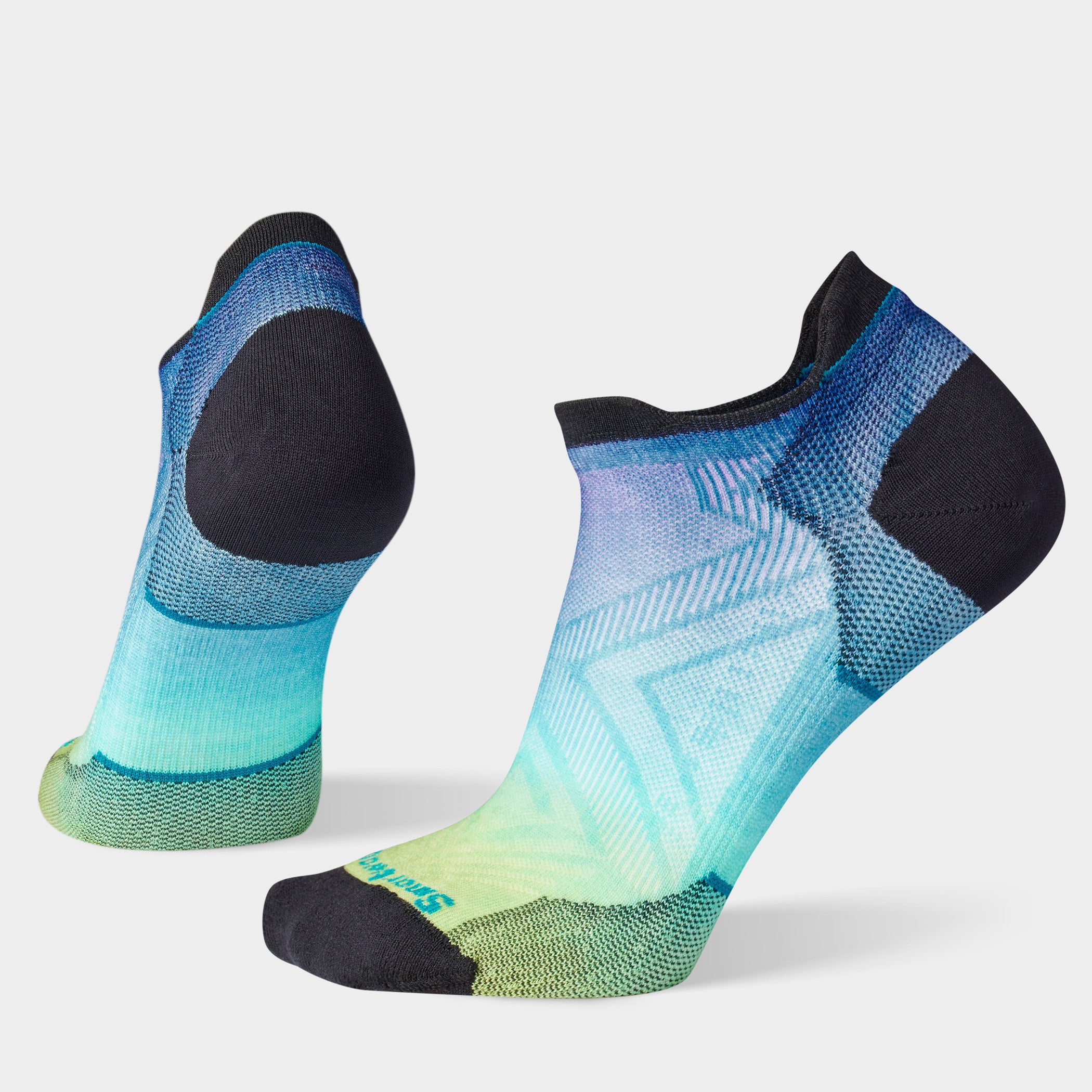 Women's Run Ombre Print Low Ankle Socks - Image 3