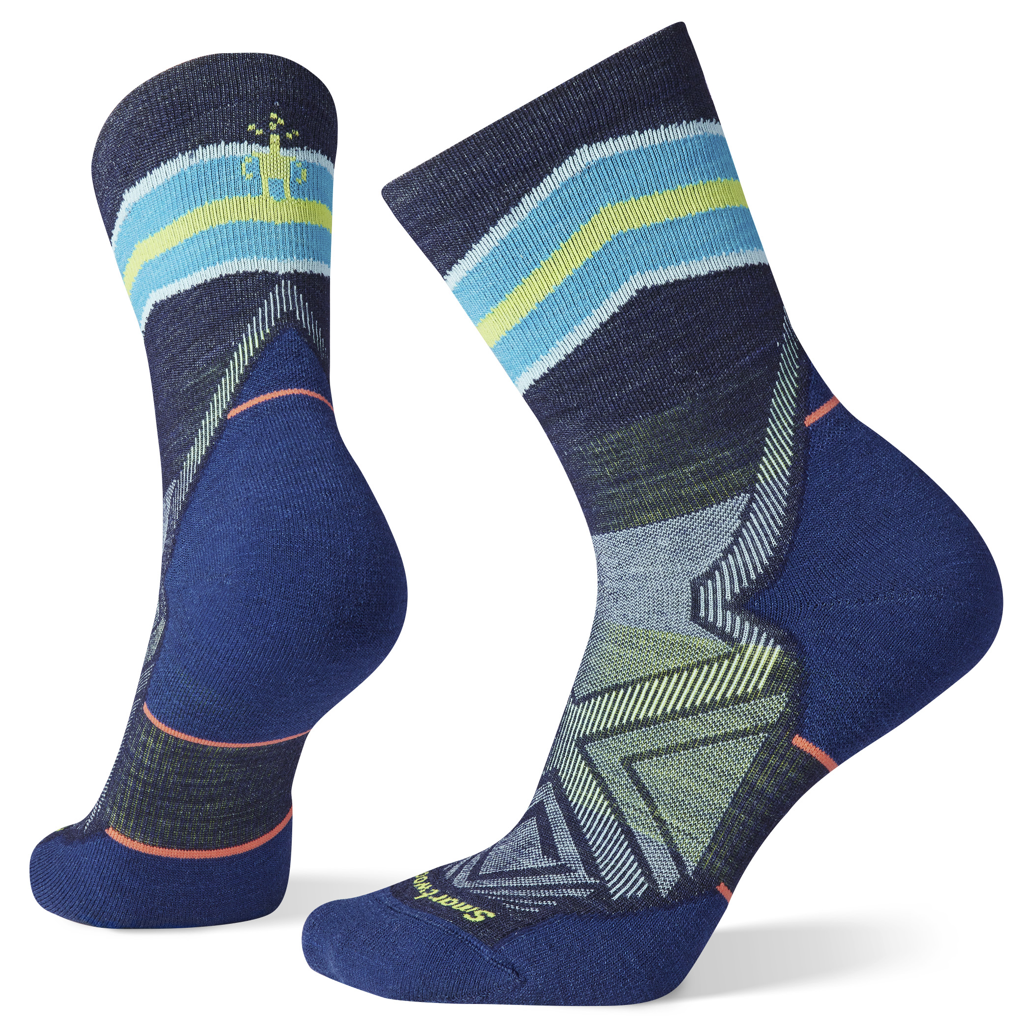 Women's Run Mid Crew Socks - Image 3