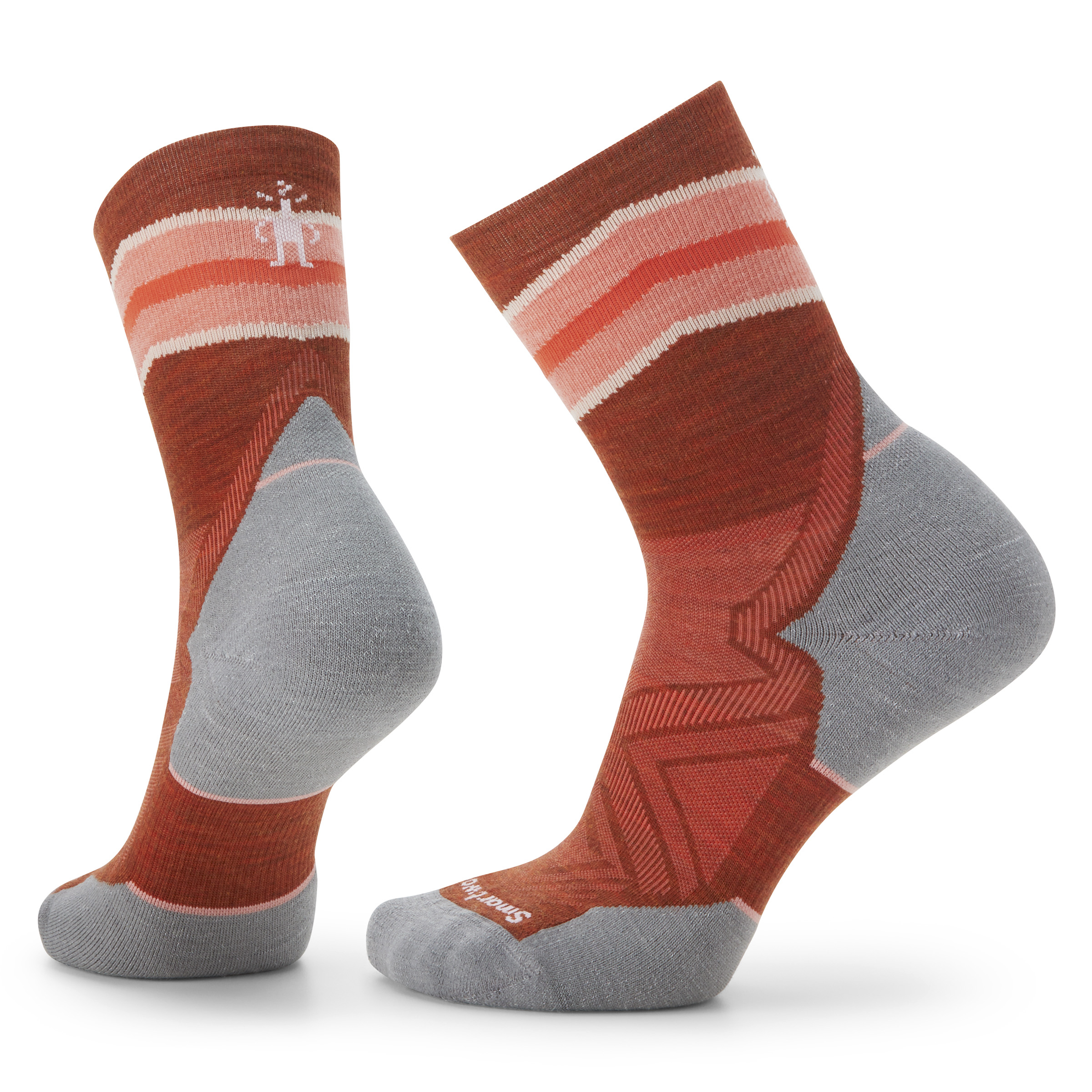 Women's Run Mid Crew Socks - Image 4
