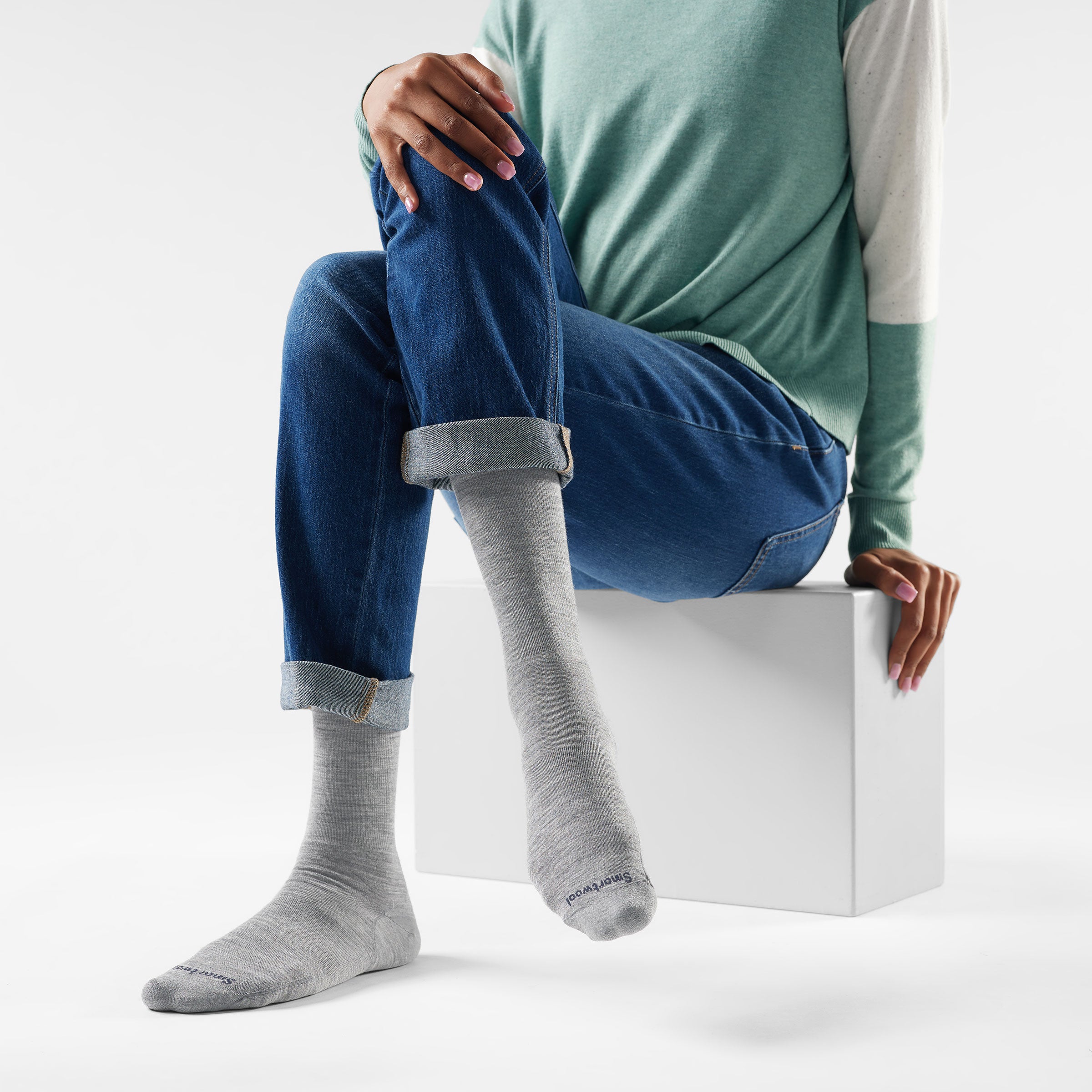 Everyday Anchor Line Crew Socks - Image 5