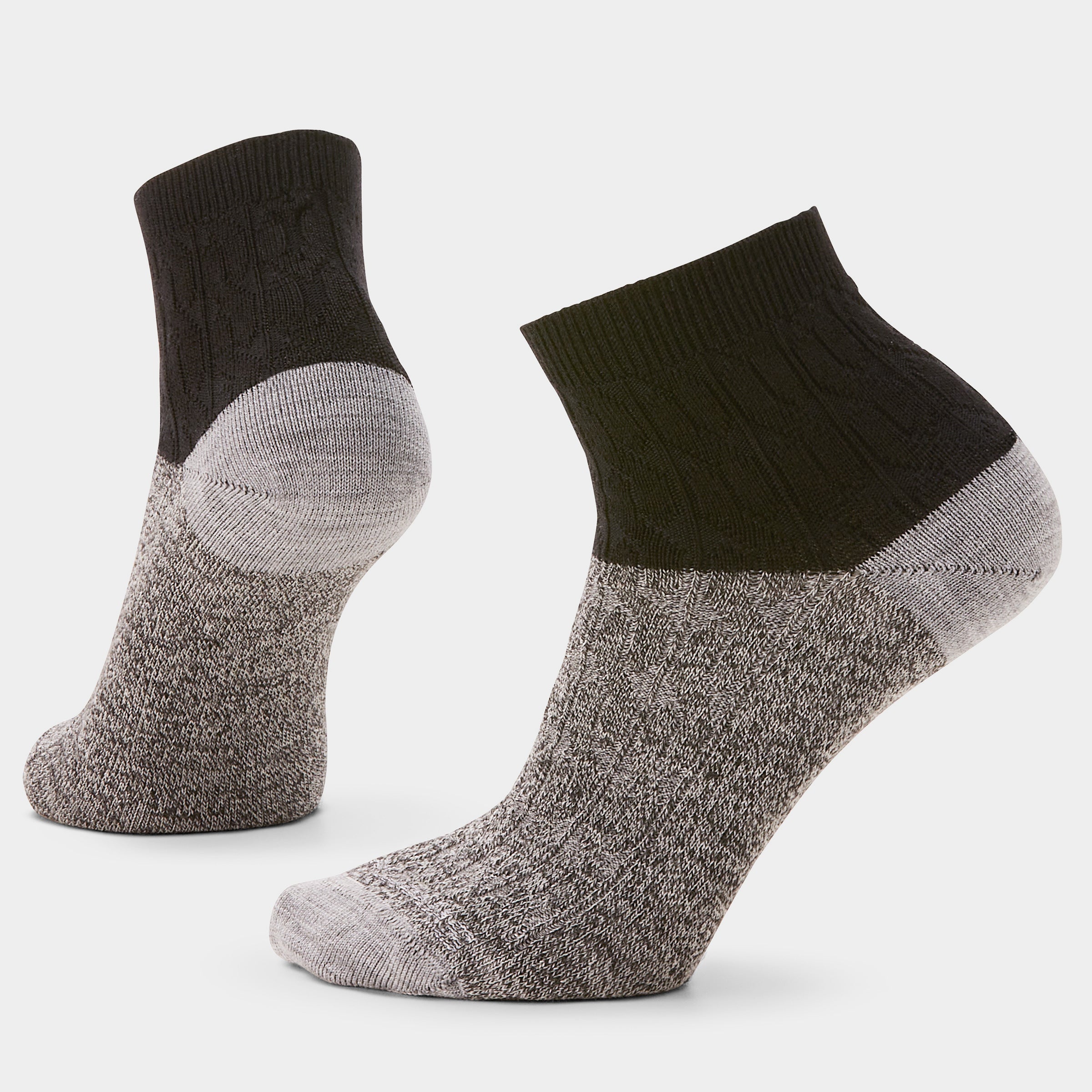 Women's Everyday Cable Ankle Socks - Image 8