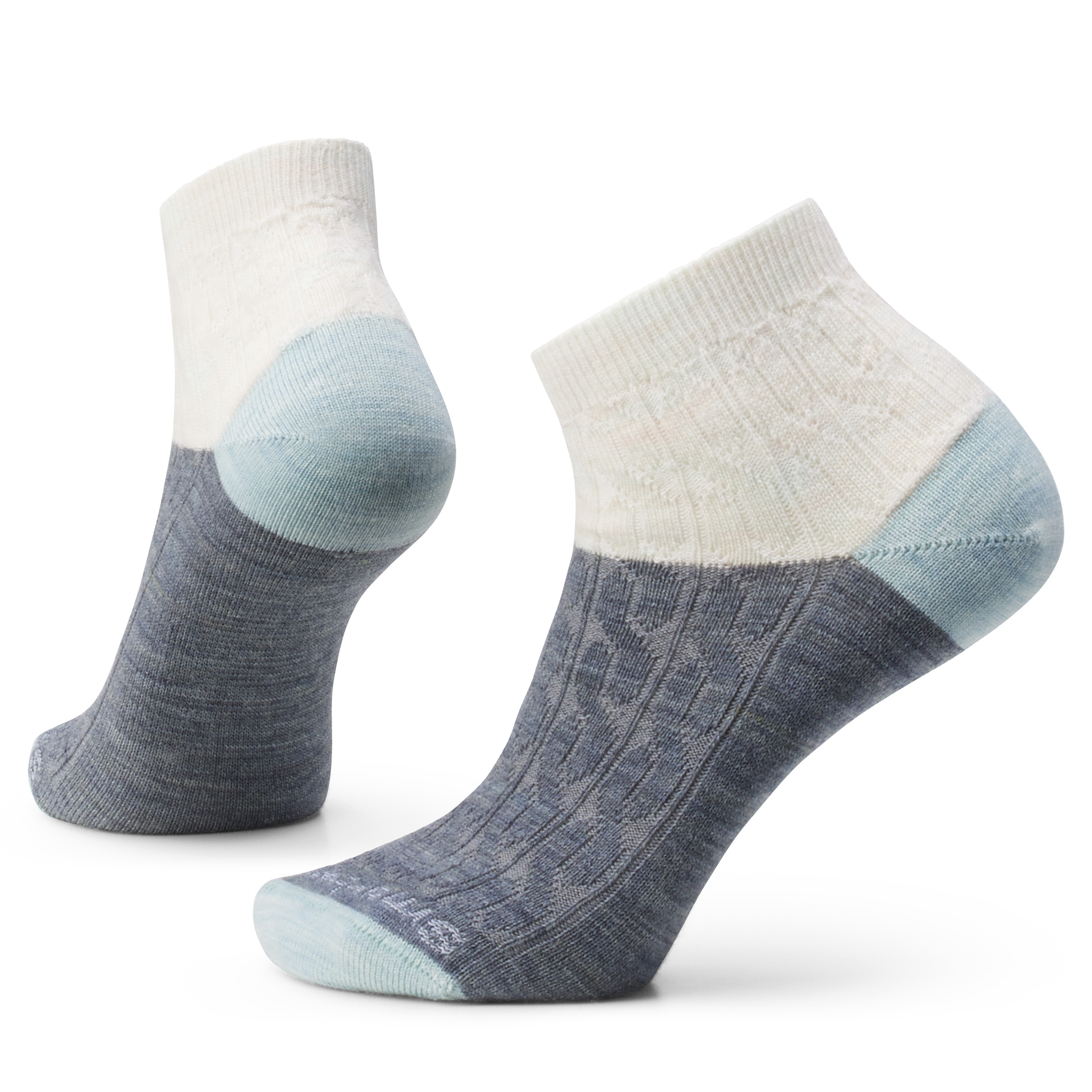 Women's Everyday Cable Ankle Socks - Image 5