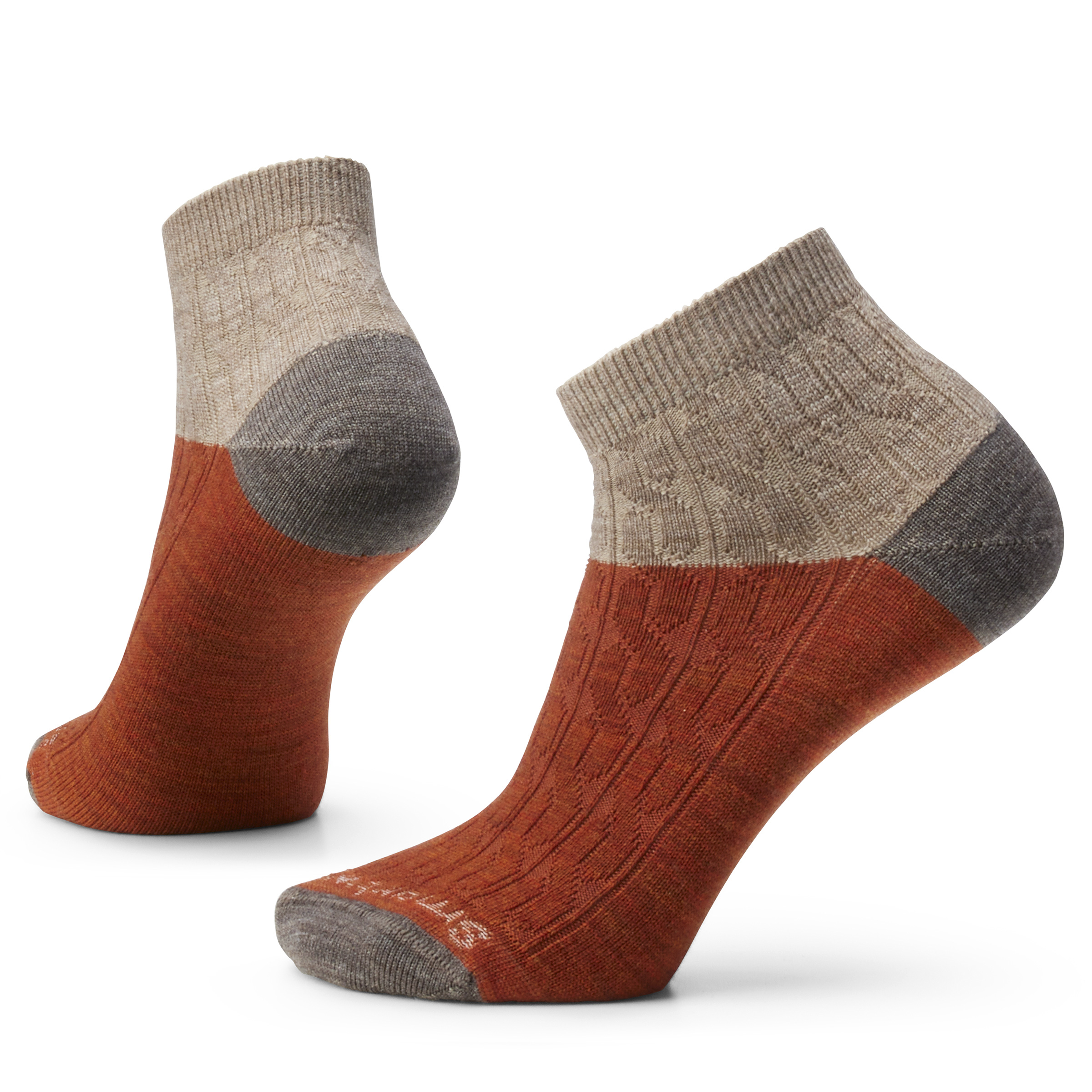 Women's Everyday Cable Ankle Socks - Image 7