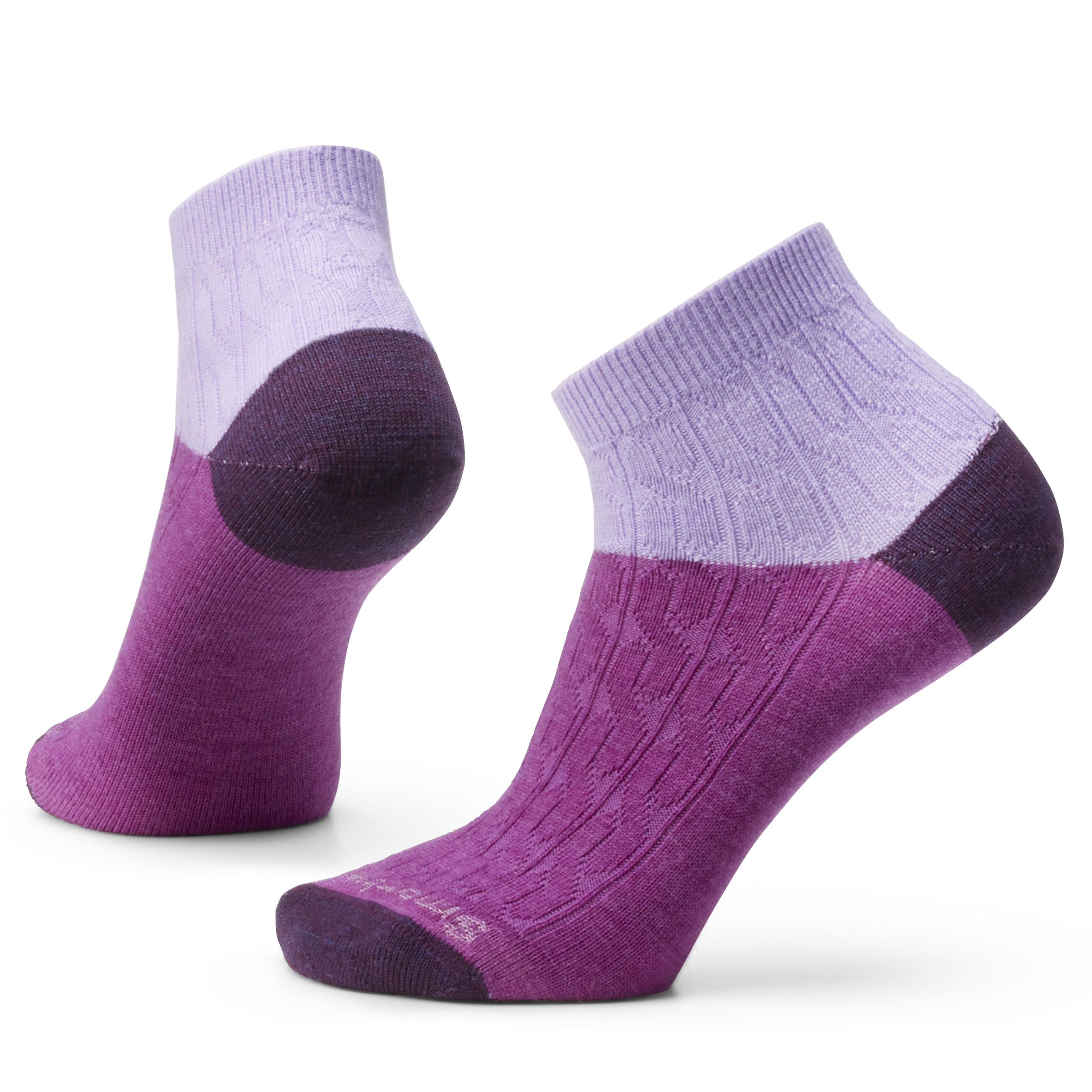 Women's Everyday Cable Ankle Socks - Image 6