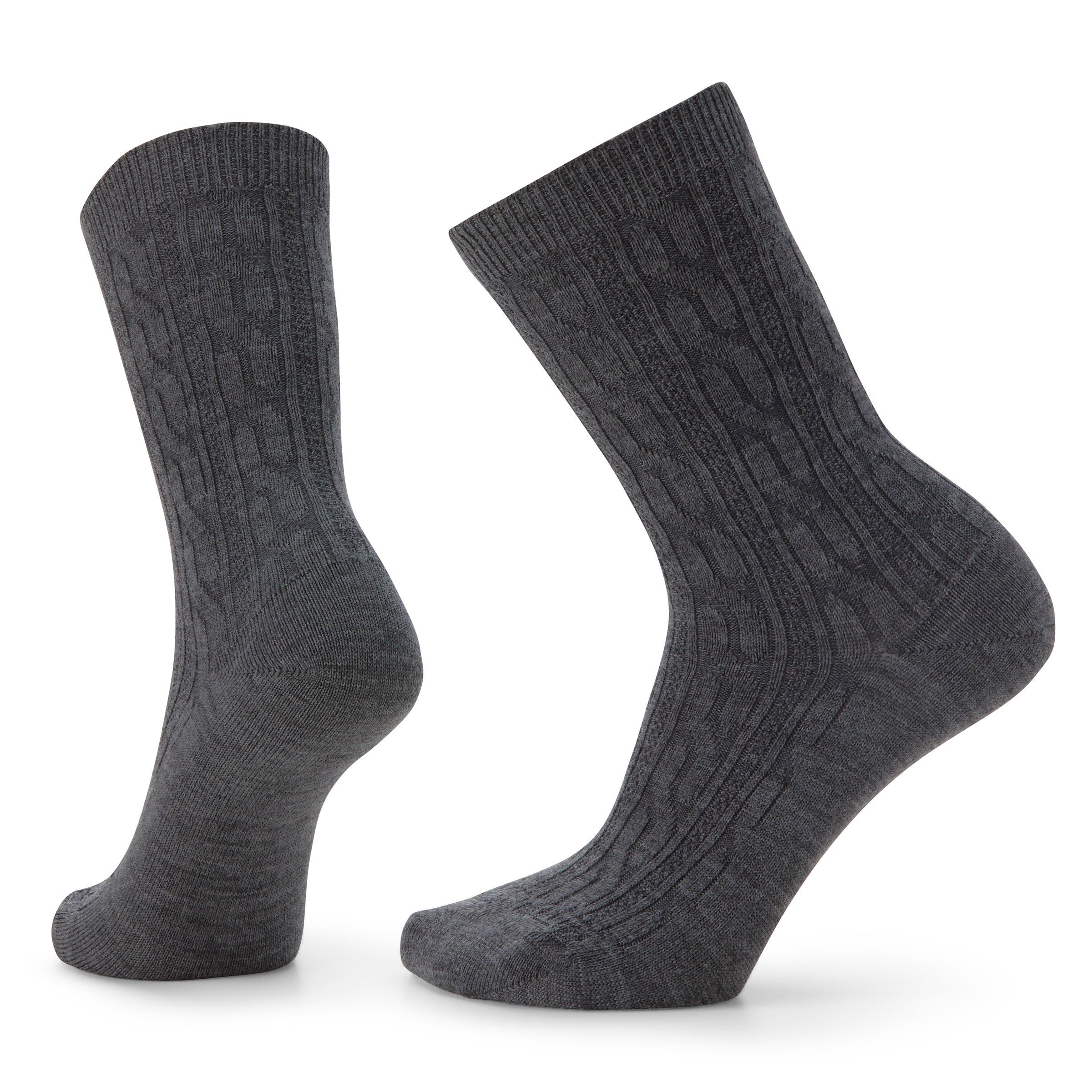 Women's Everyday Cable Crew Socks - Image 10
