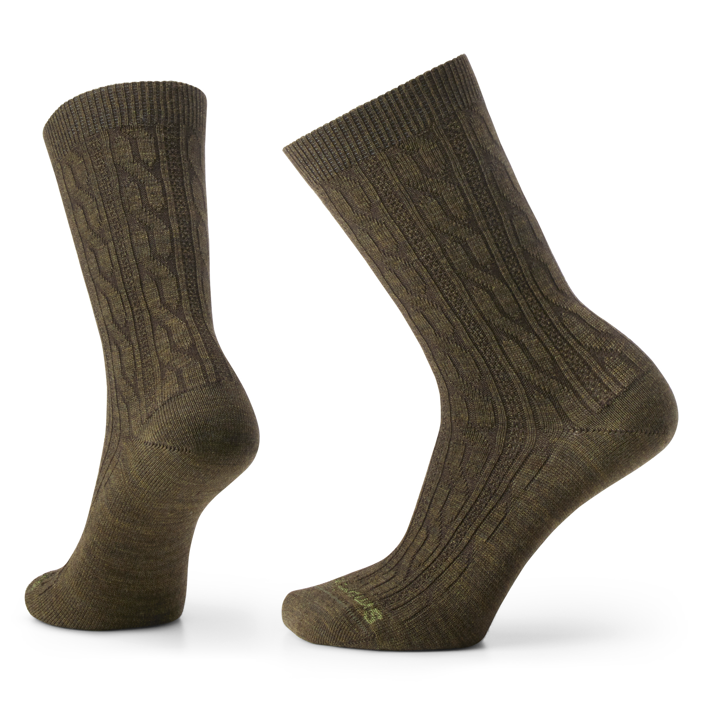 Women's Everyday Cable Crew Socks - Image 7