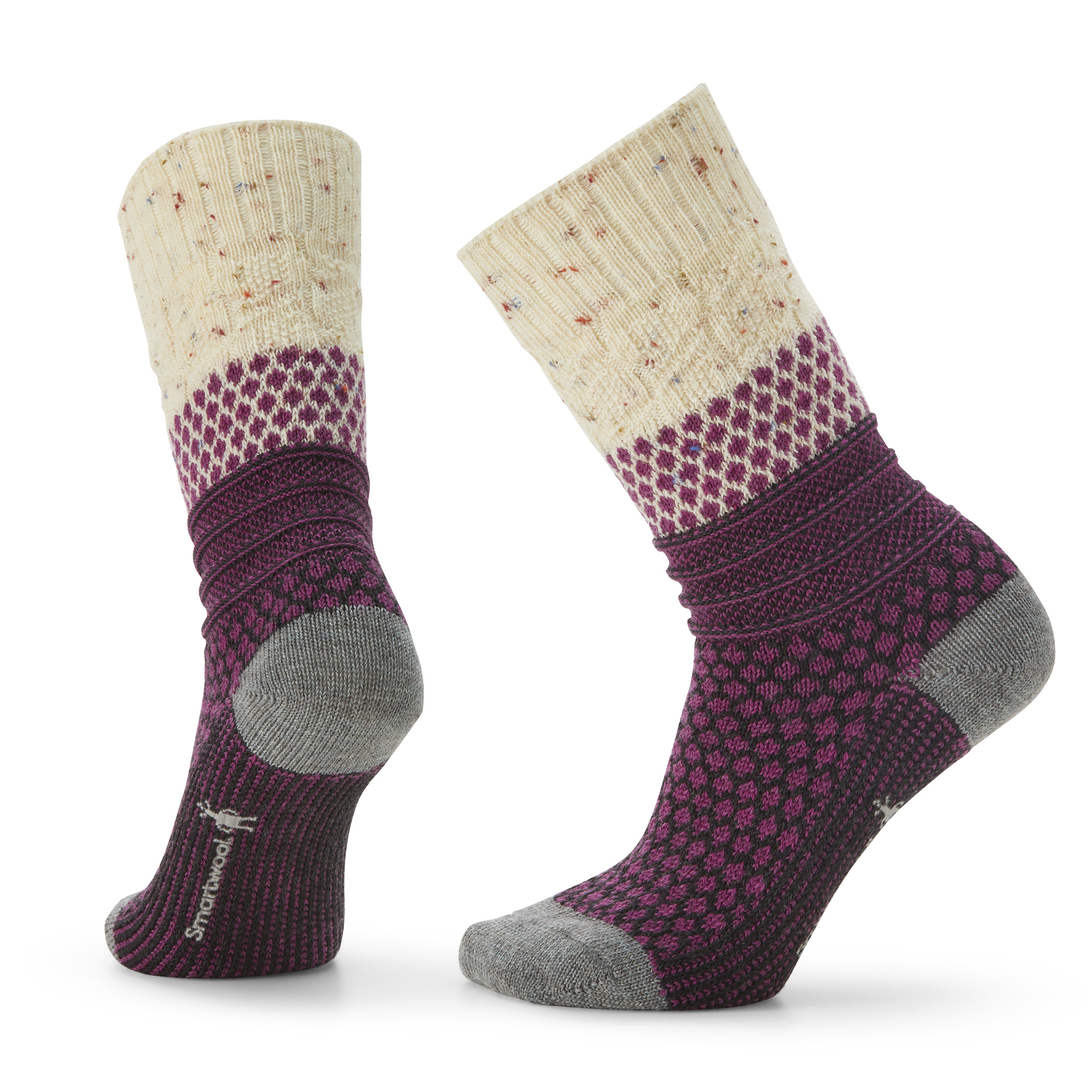 Women's Everyday Cozy Popcorn Cable Crew Socks - Image 15