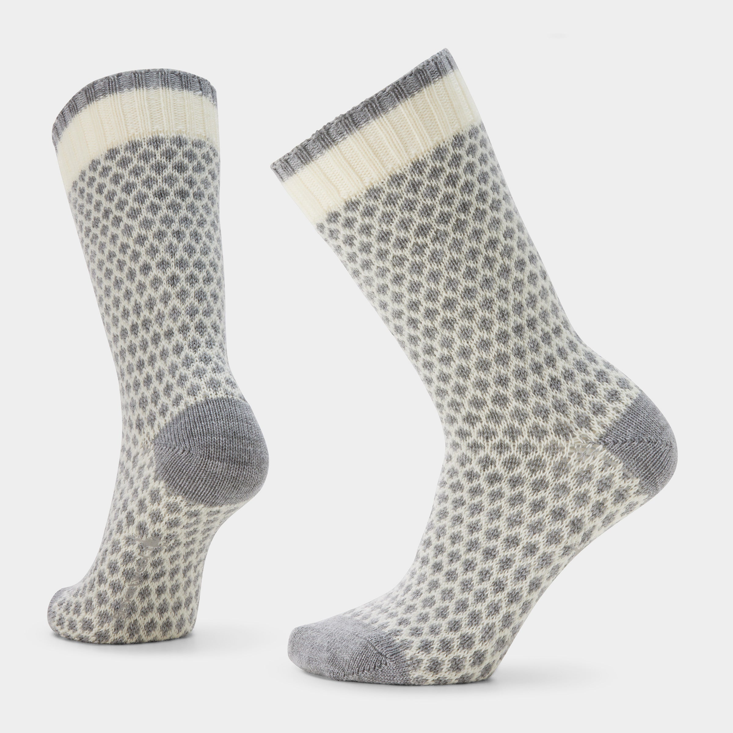 Women's Everyday Cozy Popcorn Polka Dot Crew Socks - Image 4