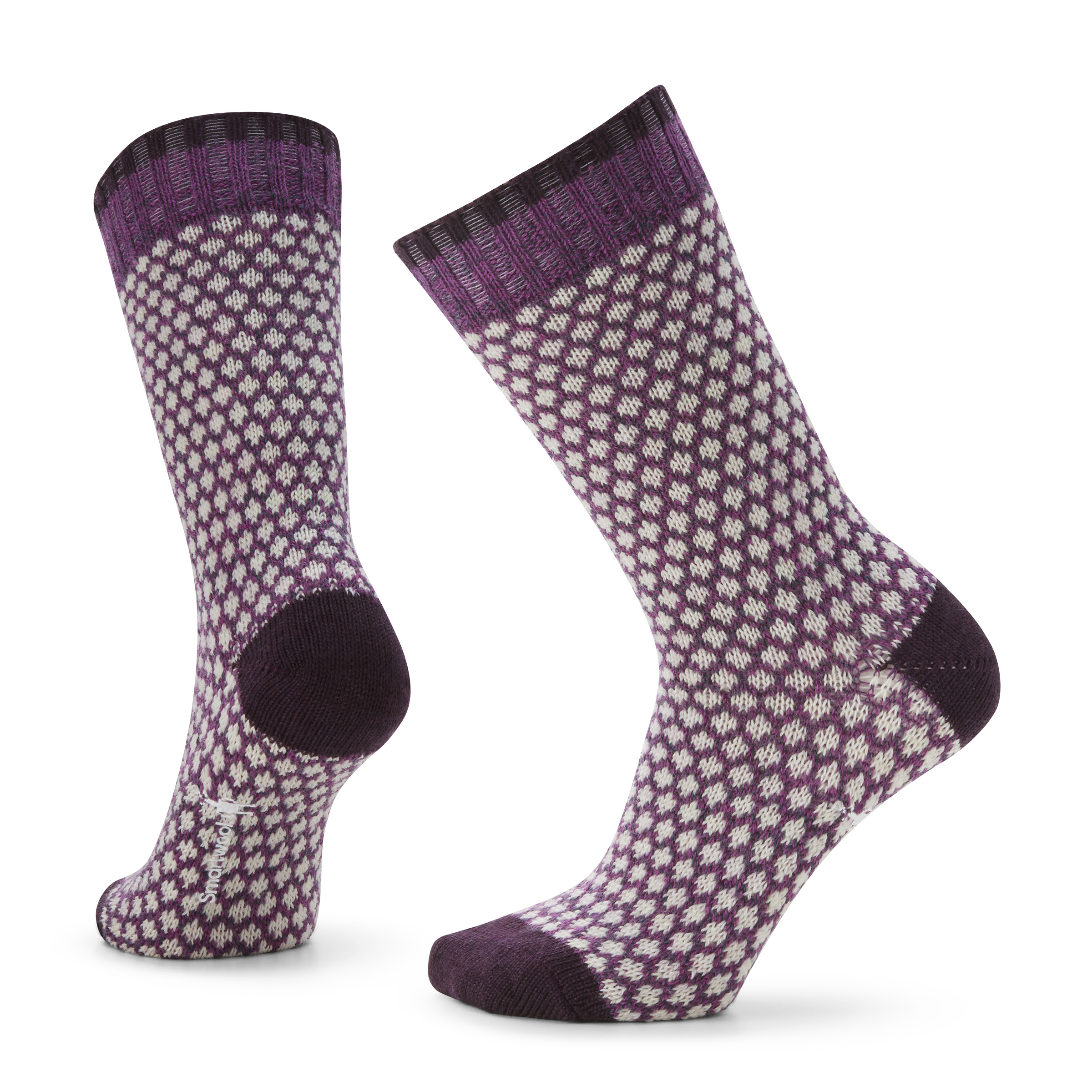 Women's Everyday Cozy Popcorn Polka Dot Crew Socks - Image 6