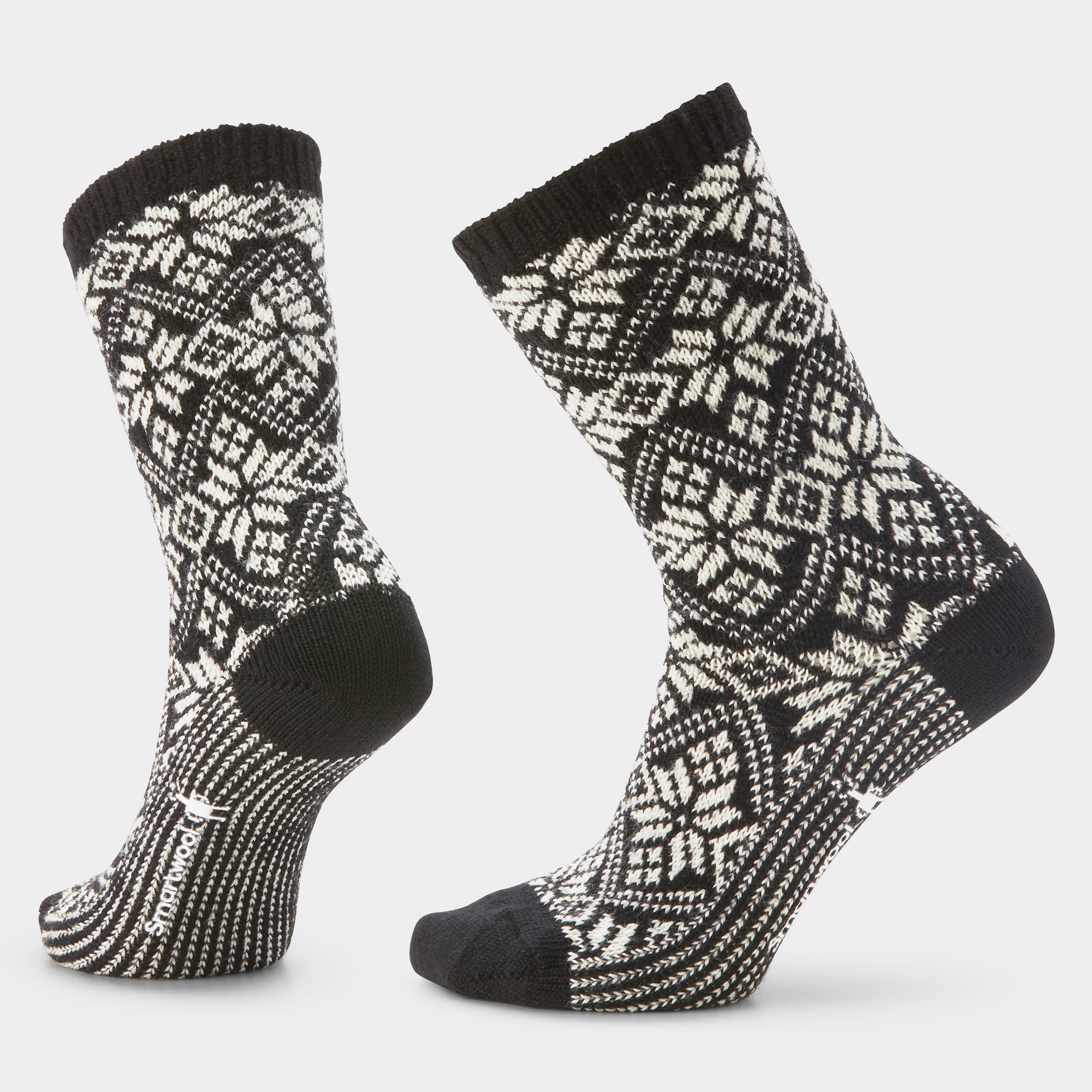 Women's Everyday Cozy Traditional Snowflake Crew Socks - Image 11