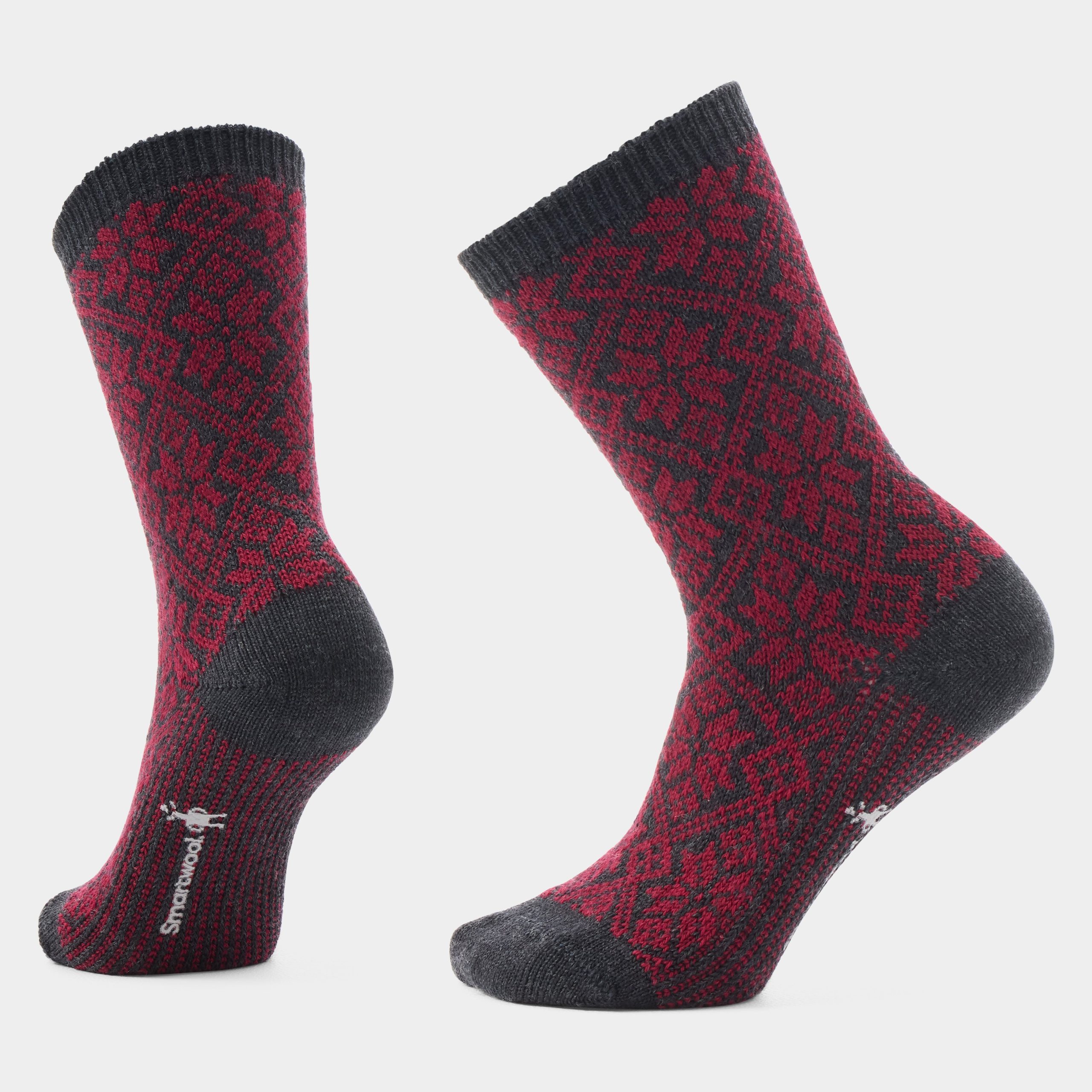 Women's Everyday Cozy Traditional Snowflake Crew Socks - Image 7