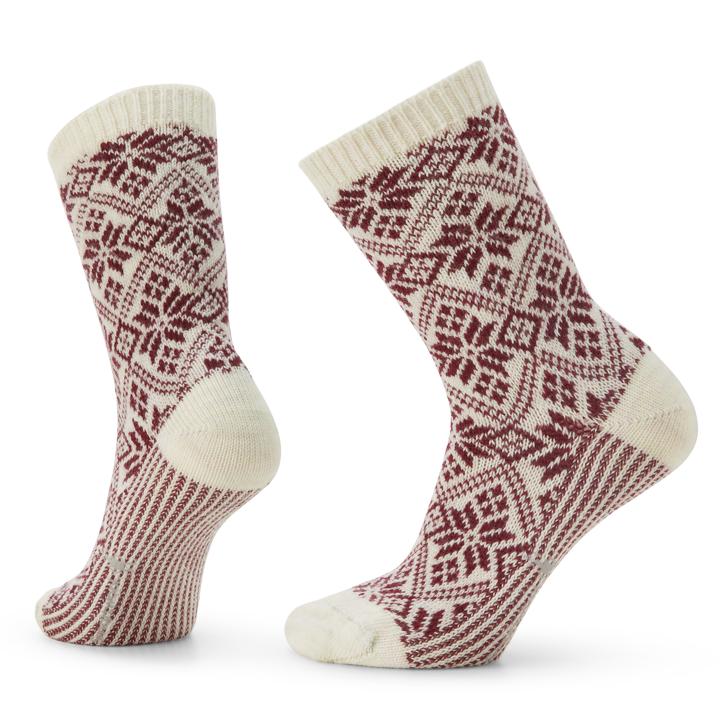Women's Everyday Cozy Traditional Snowflake Crew Socks - Image 9