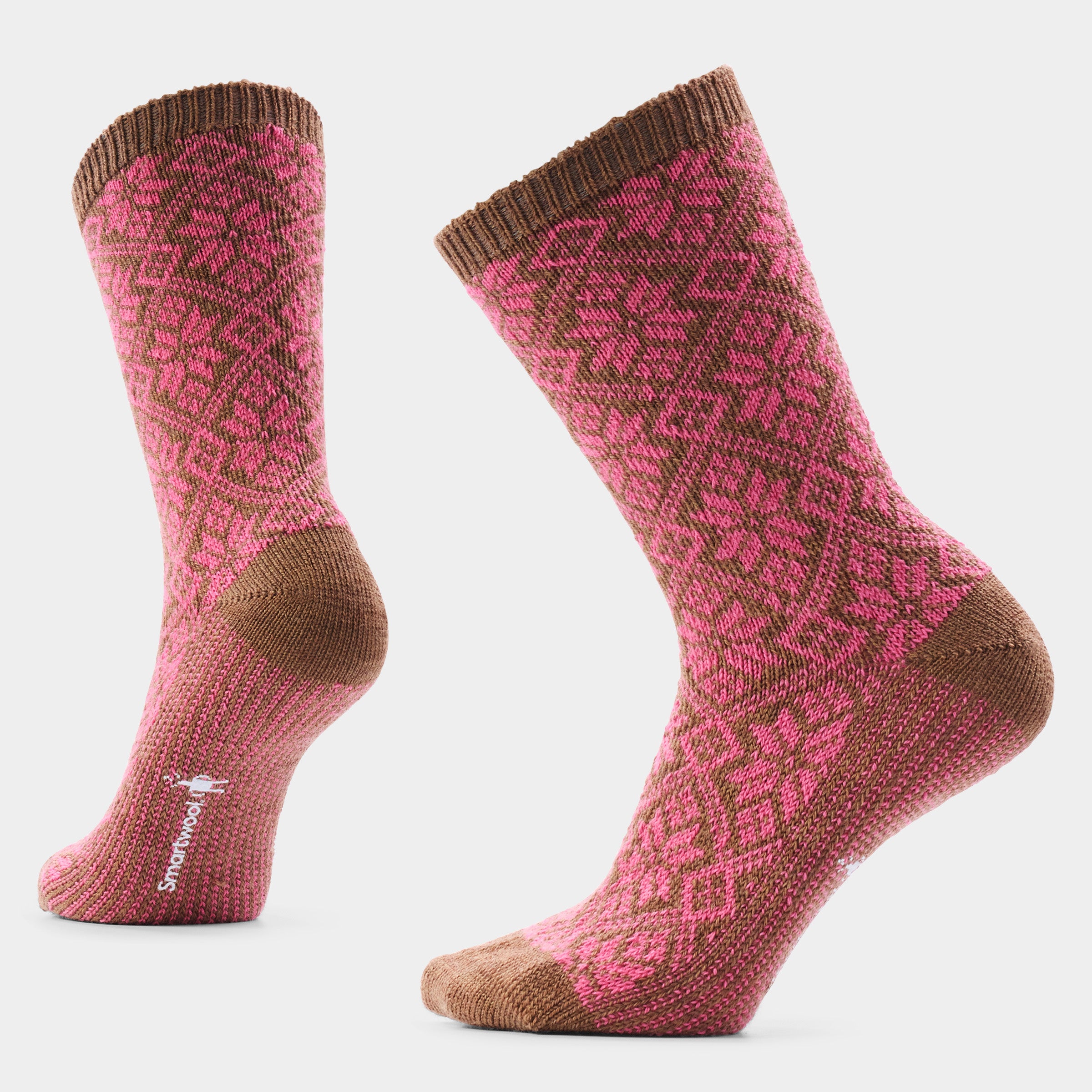 Women's Everyday Cozy Traditional Snowflake Crew Socks - Image 3
