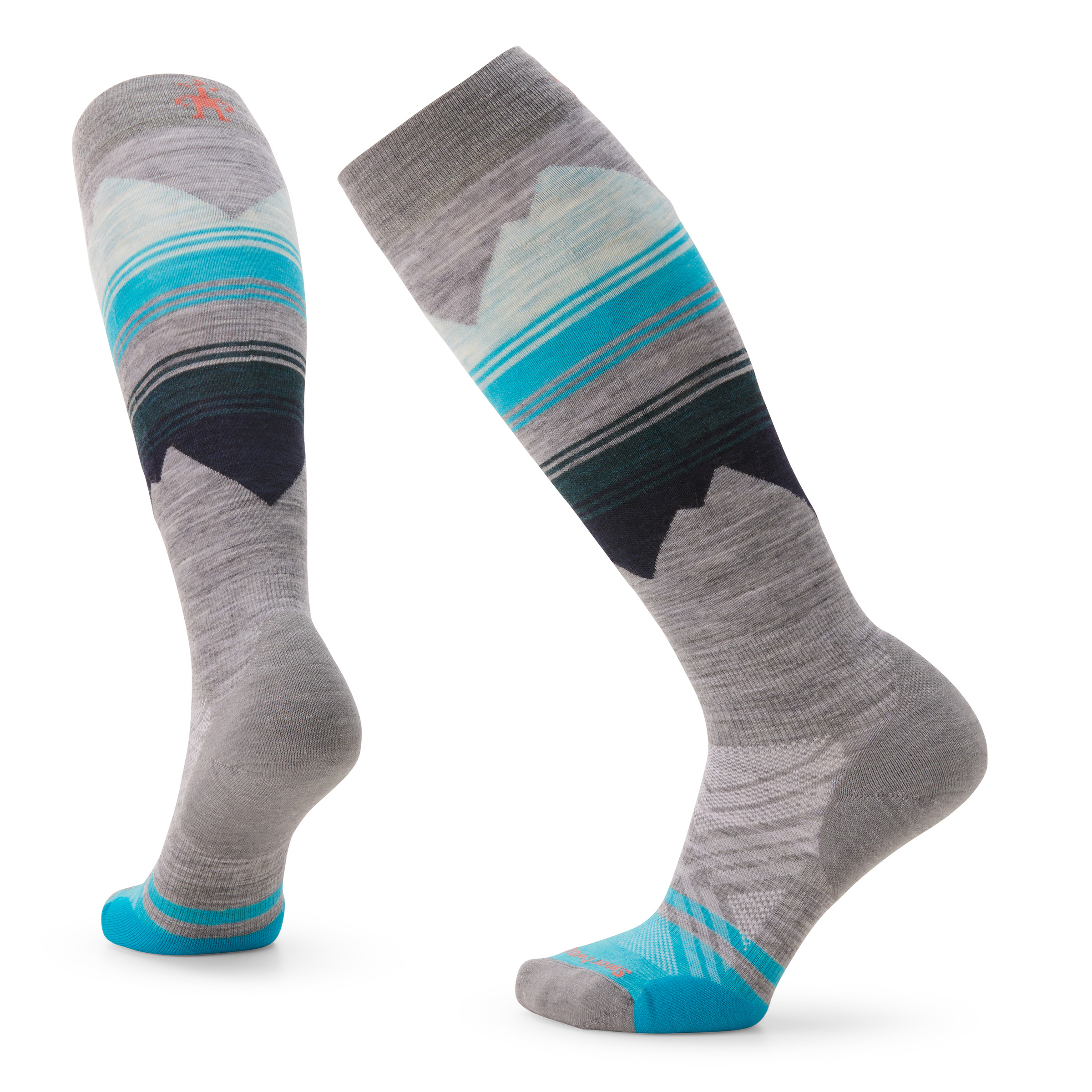 Women's Ski Pattern Over The Calf Socks - Image 6