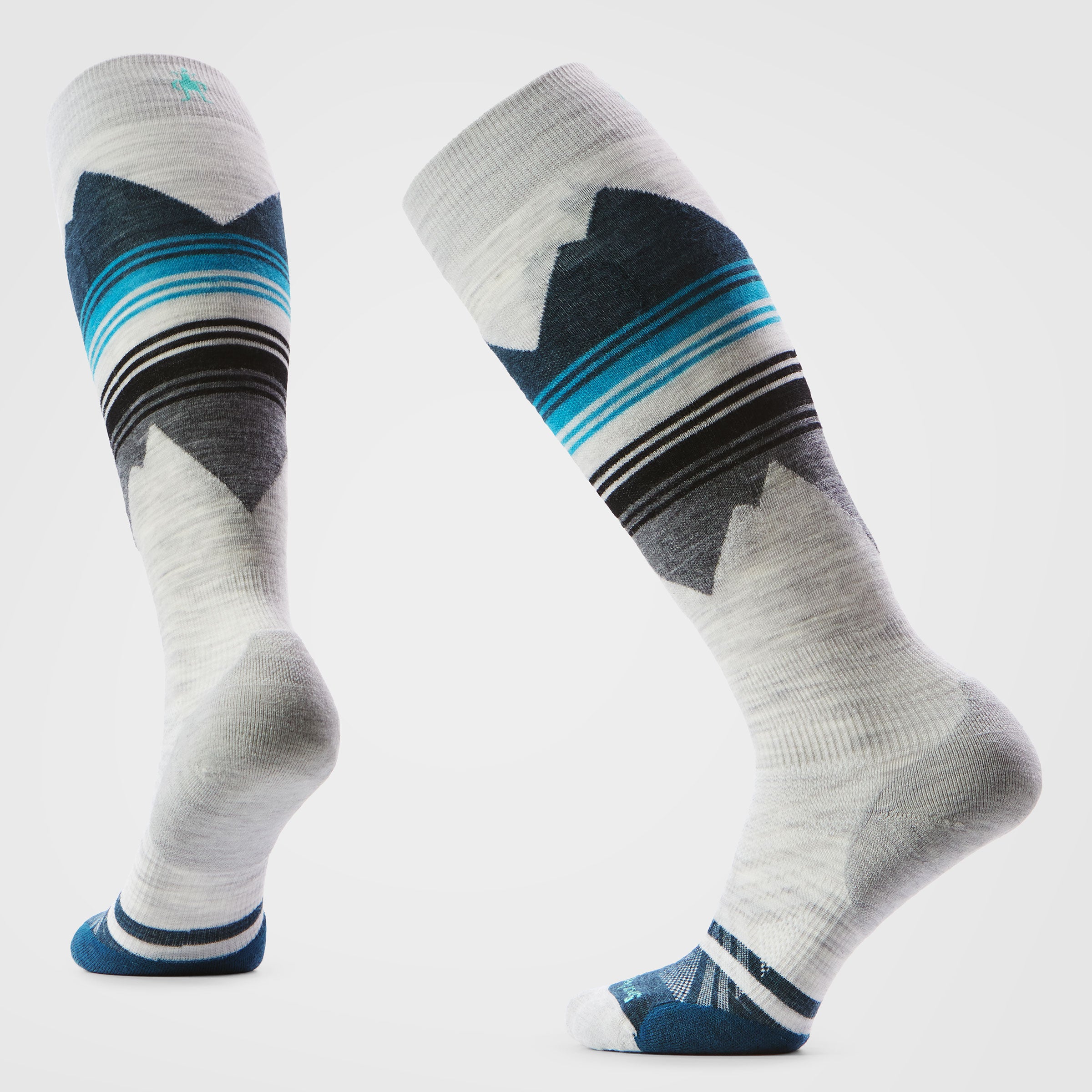 Women's Ski Pattern Over The Calf Socks - Image 12