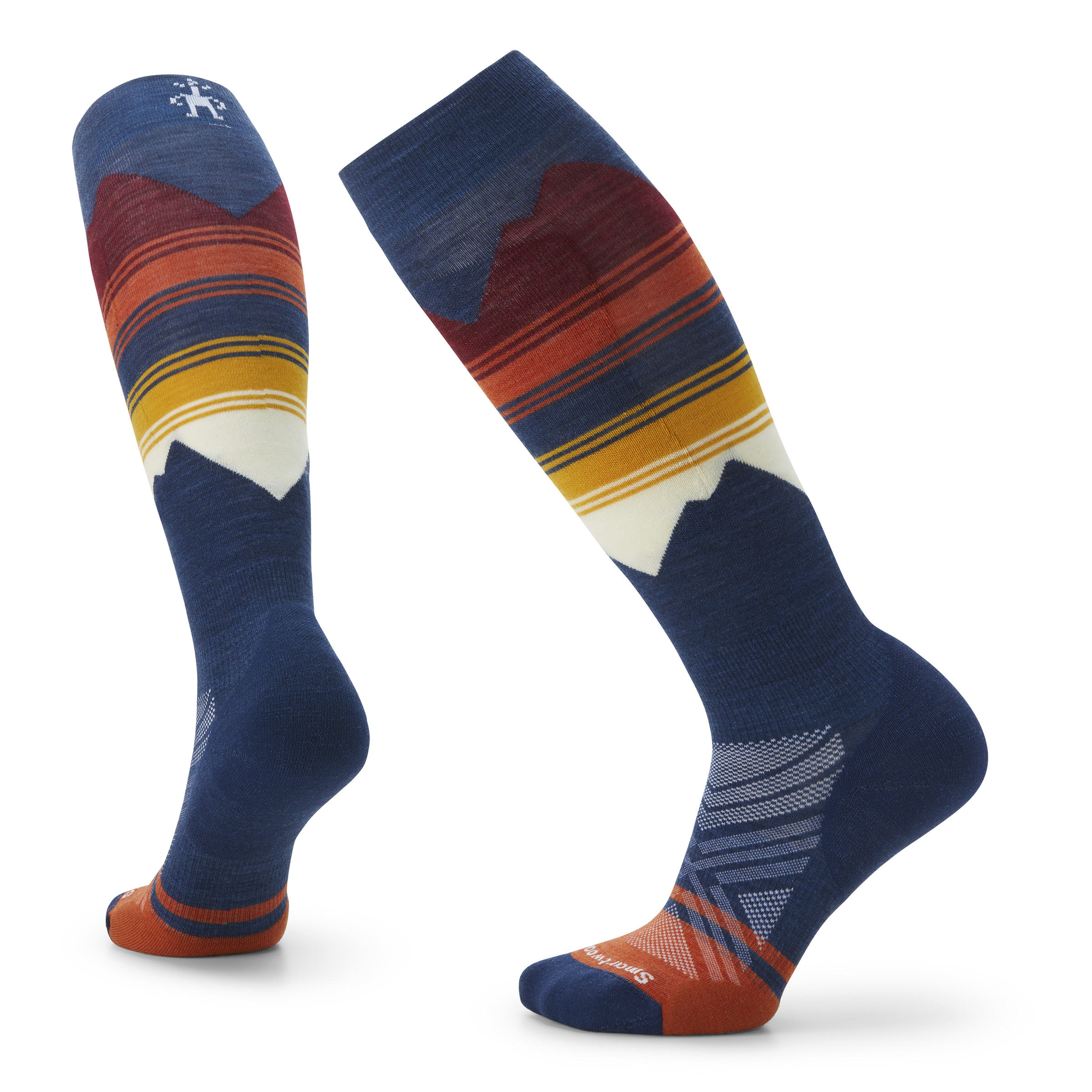 Women's Ski Pattern Over The Calf Socks - Image 5
