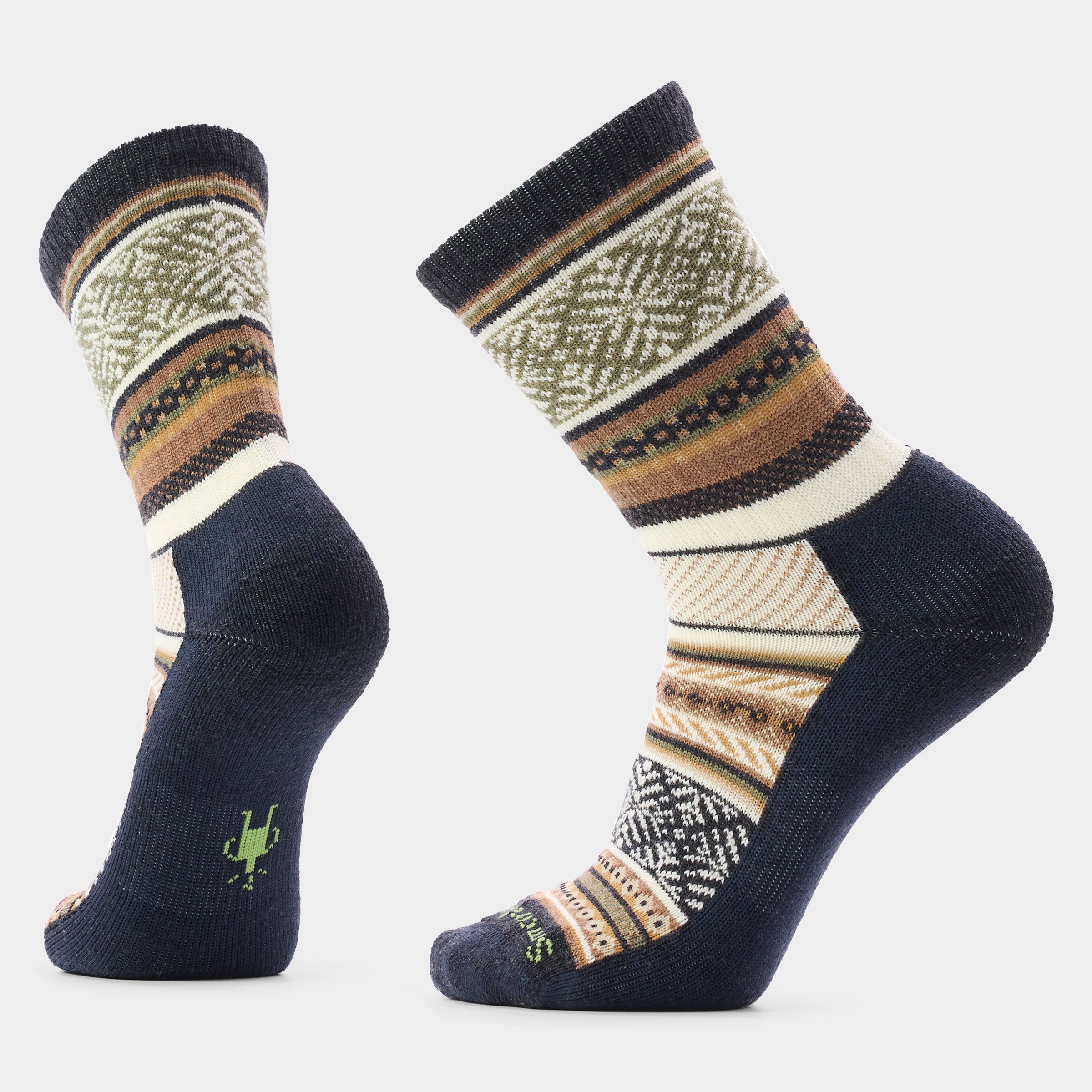 Everyday Cozy Fair Isle Sweater Crew Socks - Image 3