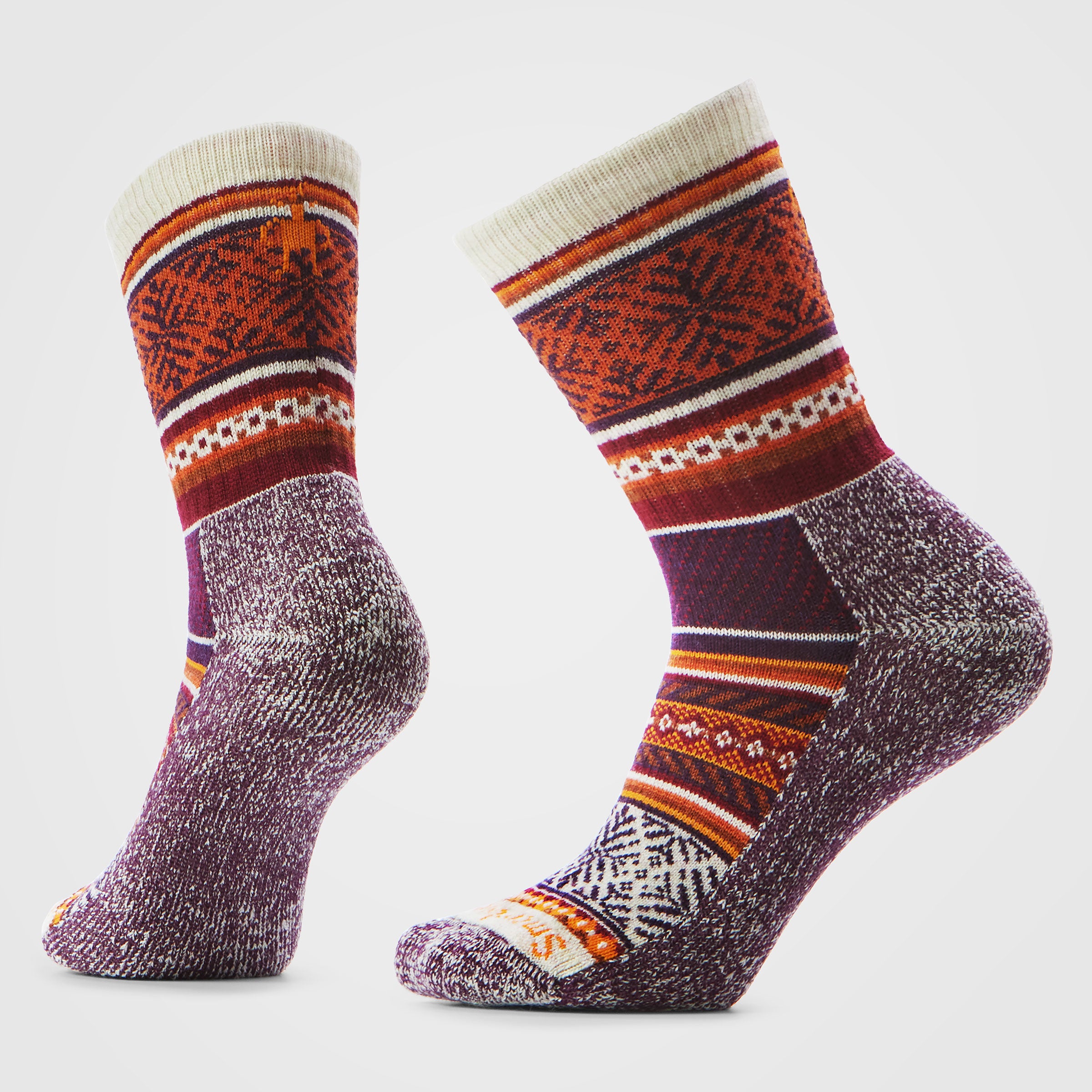Everyday Cozy Fair Isle Sweater Crew Socks - Image 7