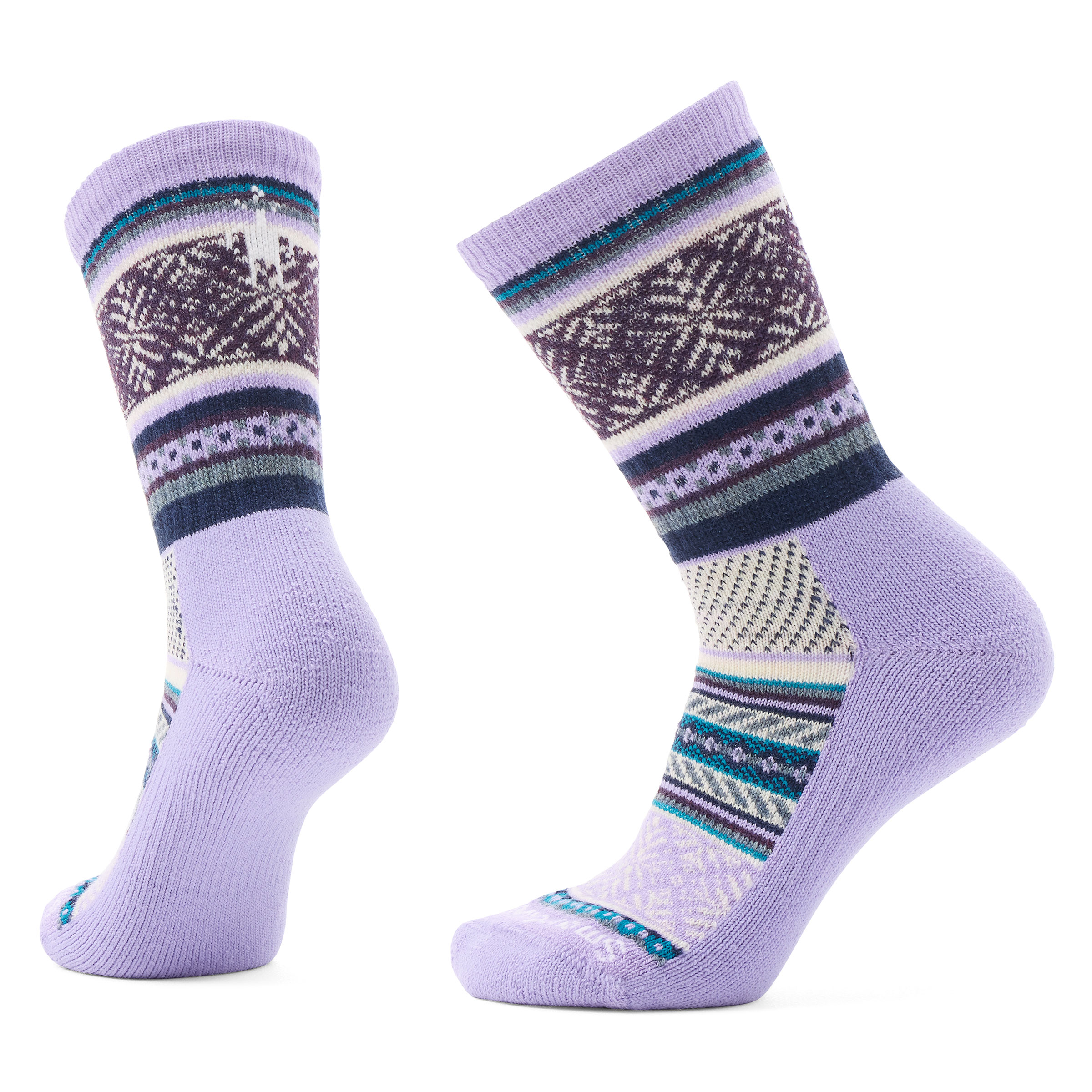 Everyday Cozy Fair Isle Sweater Crew Socks - Image 6