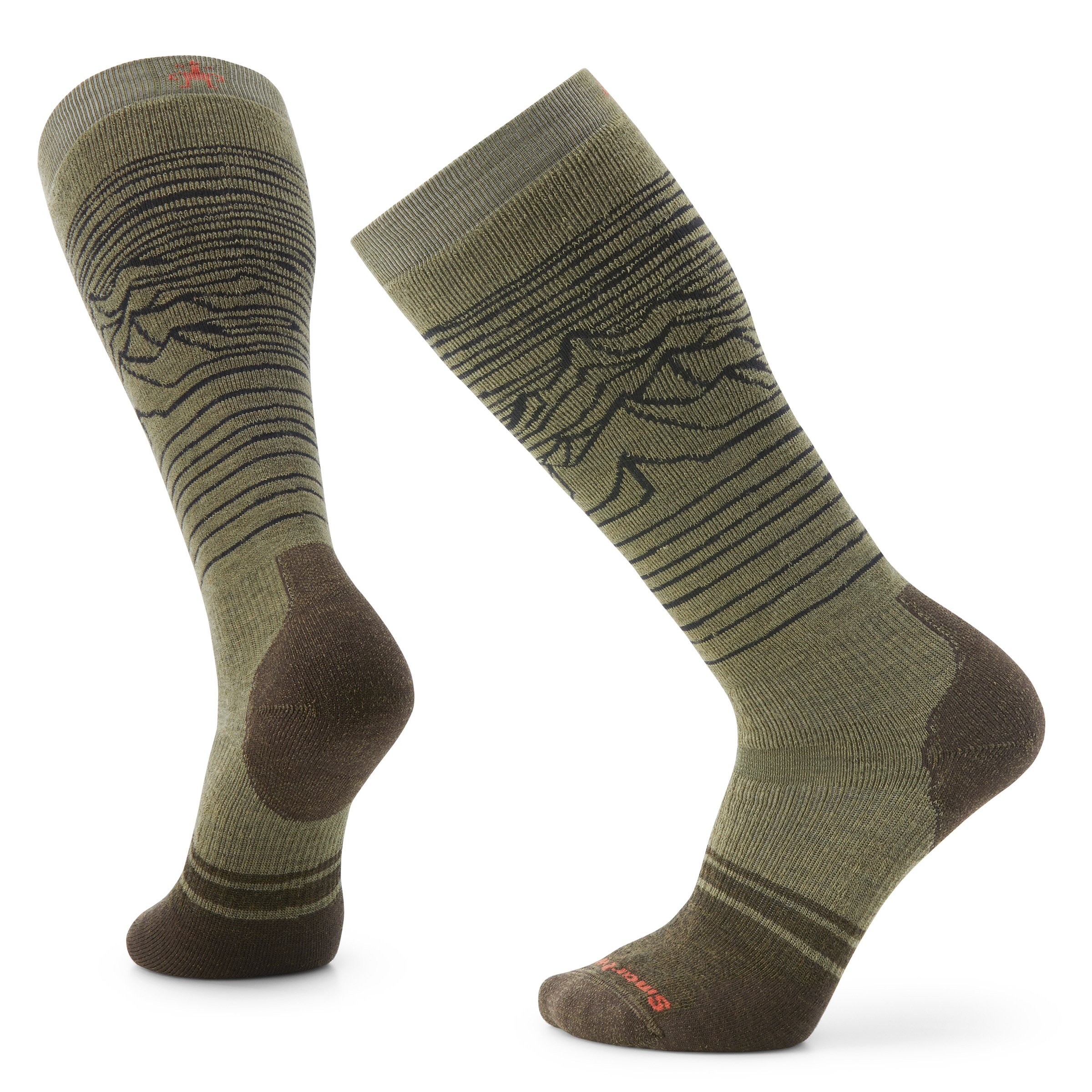 Snowboard Iguchi Pattern Over The Calf Socks - Image 11