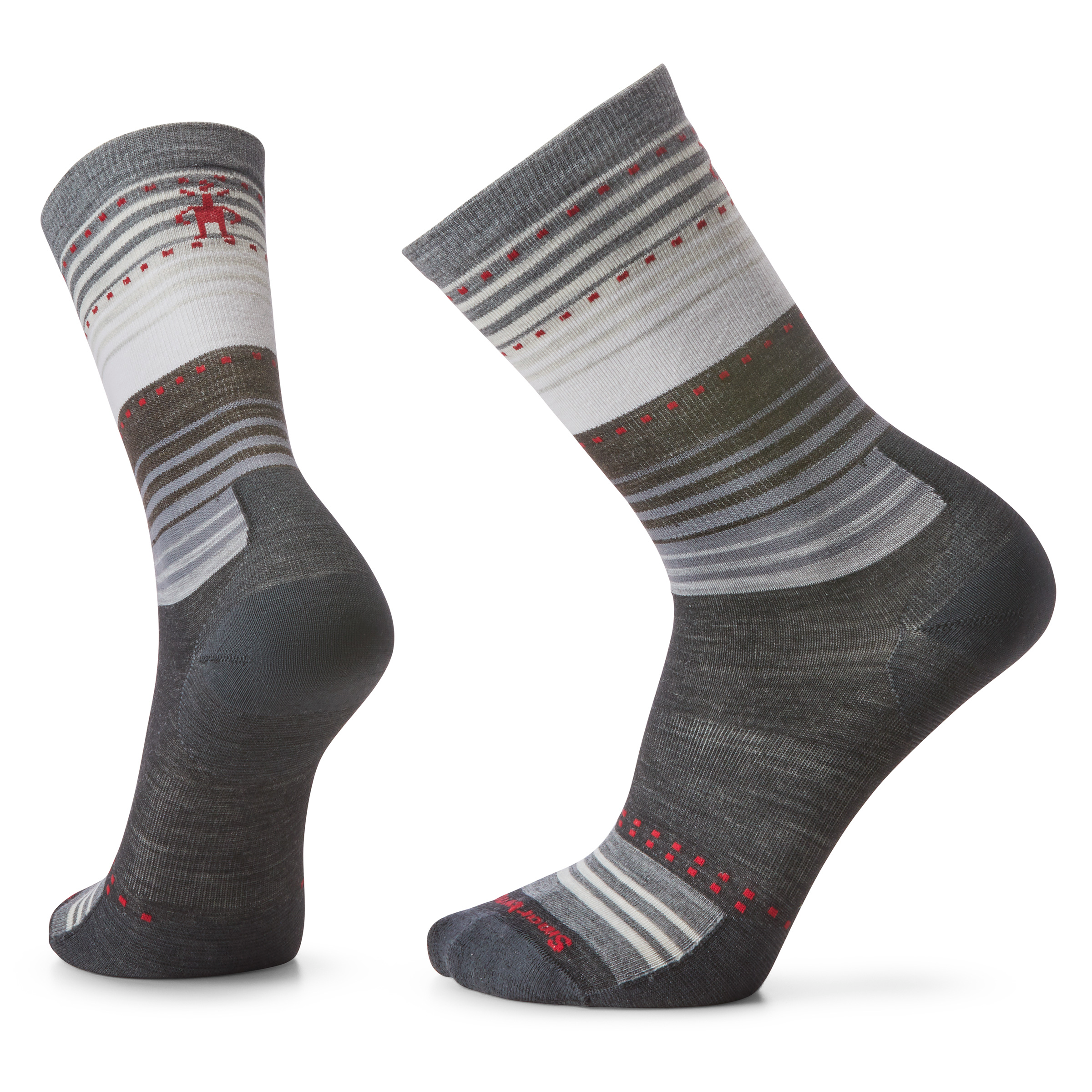 Women's Everyday Stitch Stripe Crew Socks - Image 18