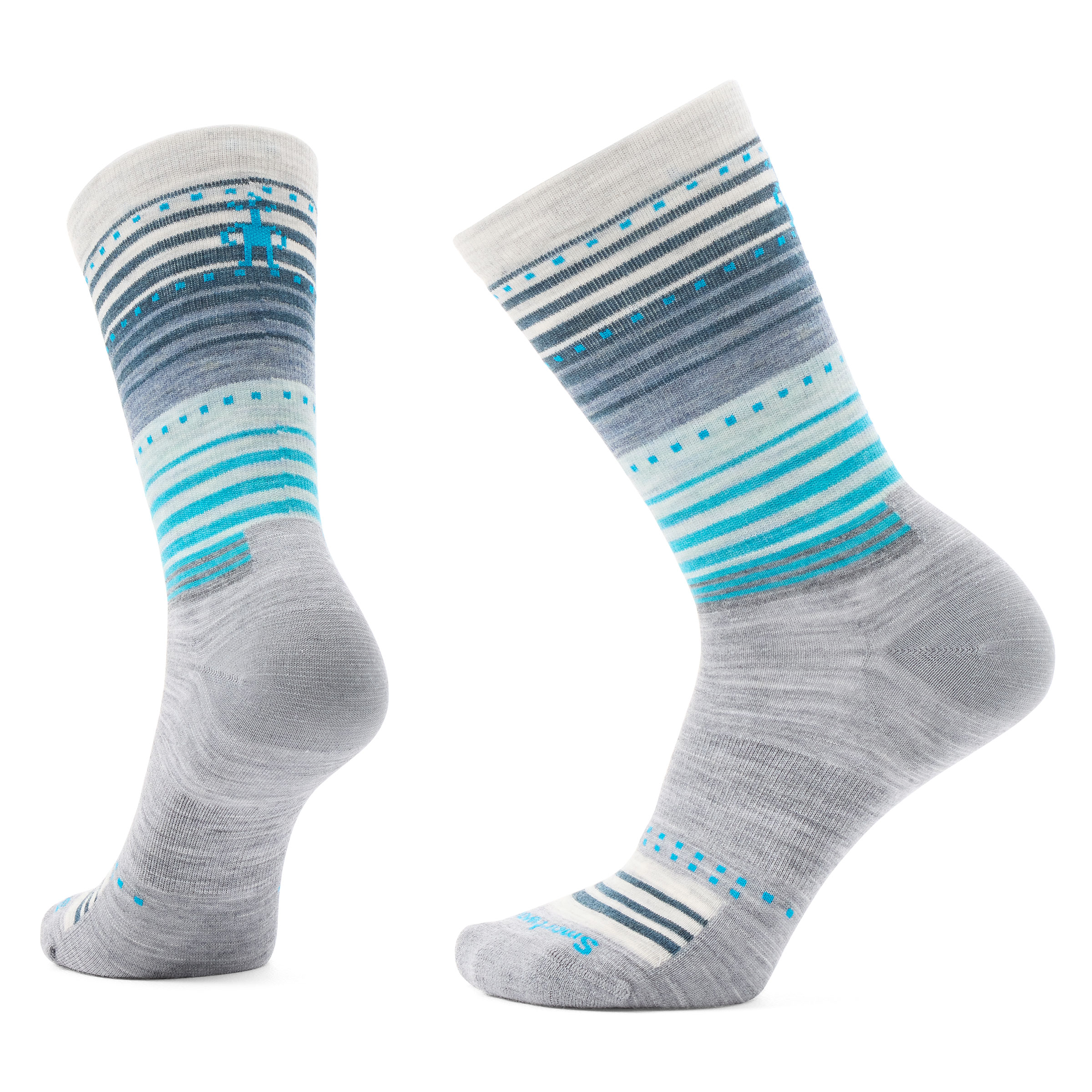 Women's Everyday Stitch Stripe Crew Socks - Image 11