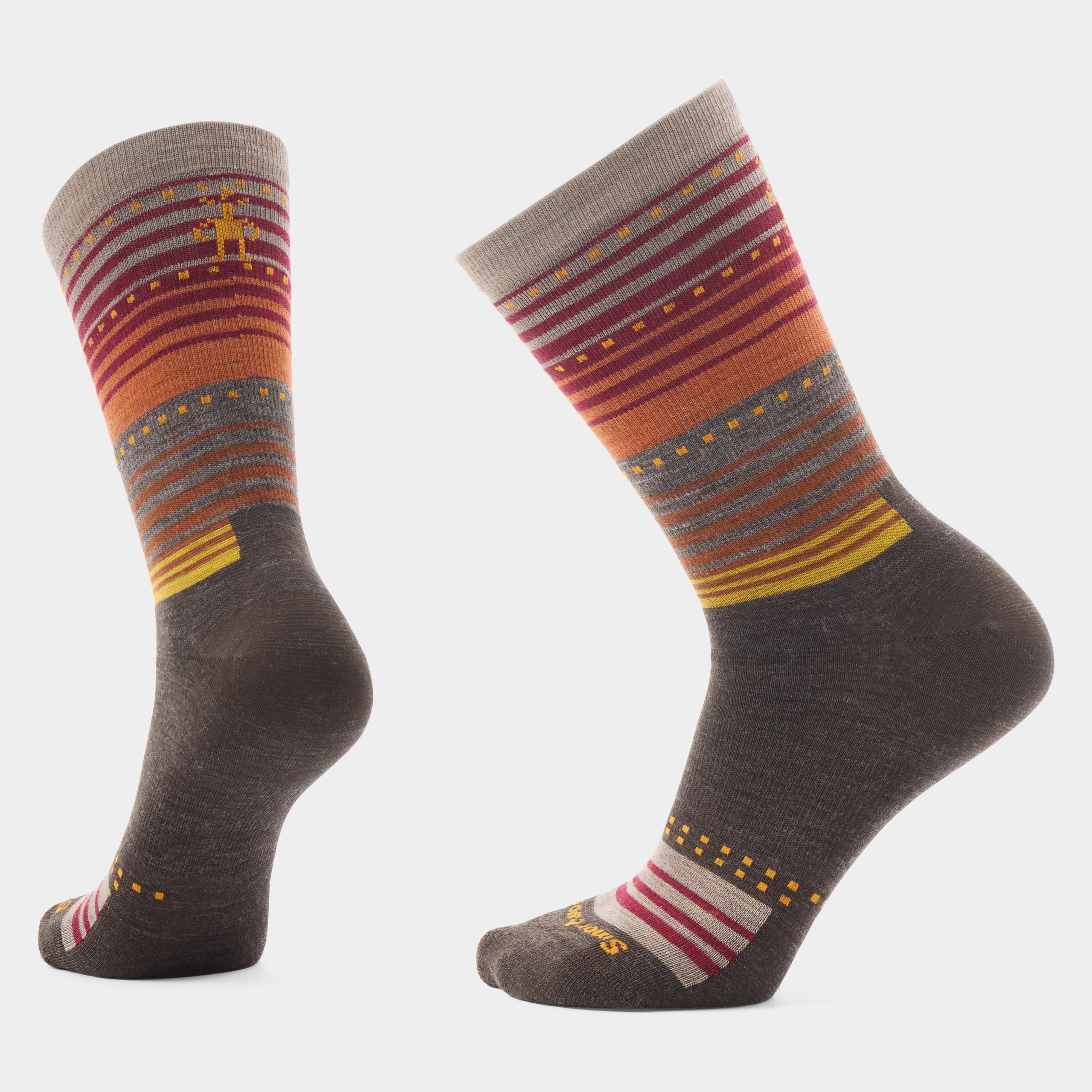Women's Everyday Stitch Stripe Crew Socks - Image 14