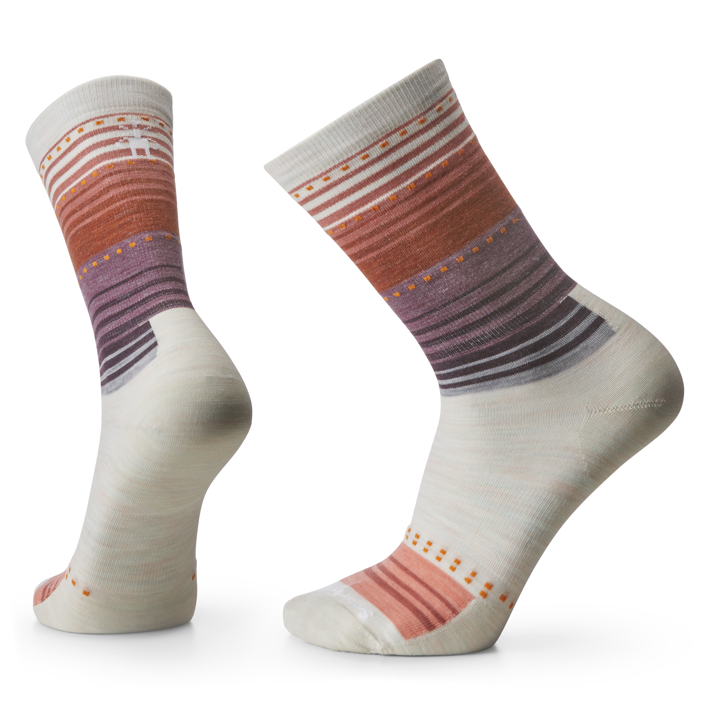 Women's Everyday Stitch Stripe Crew Socks - Image 16