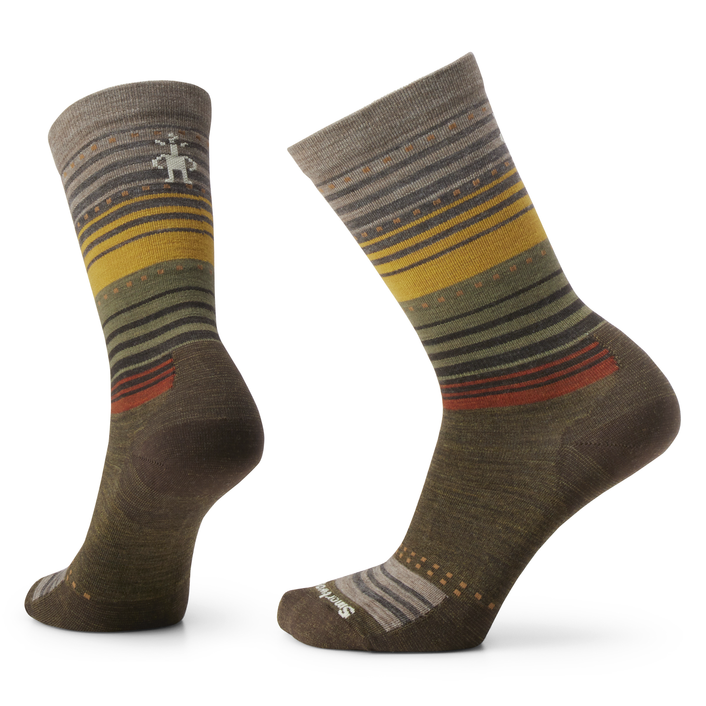 Women's Everyday Stitch Stripe Crew Socks - Image 5