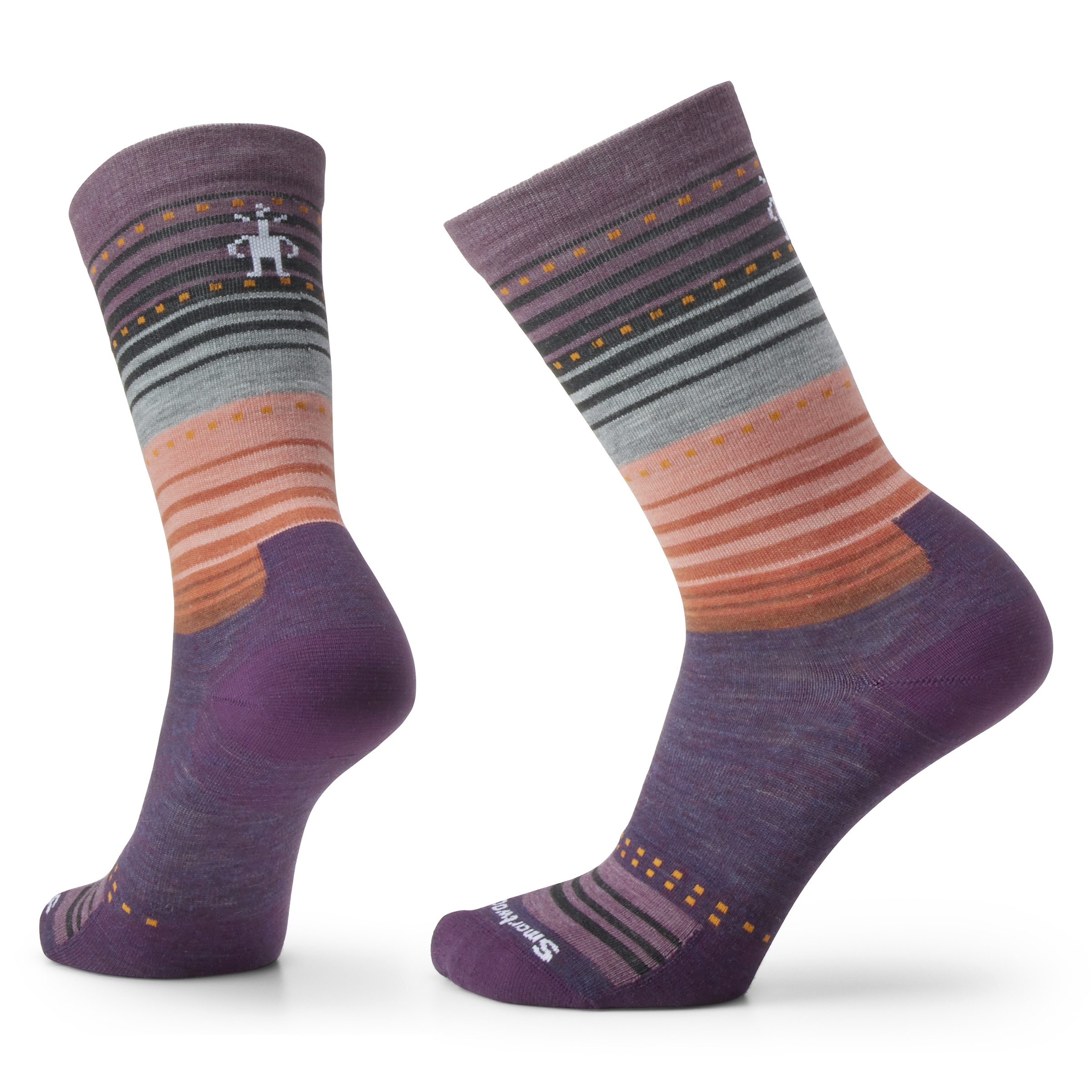 Women's Everyday Stitch Stripe Crew Socks - Image 12