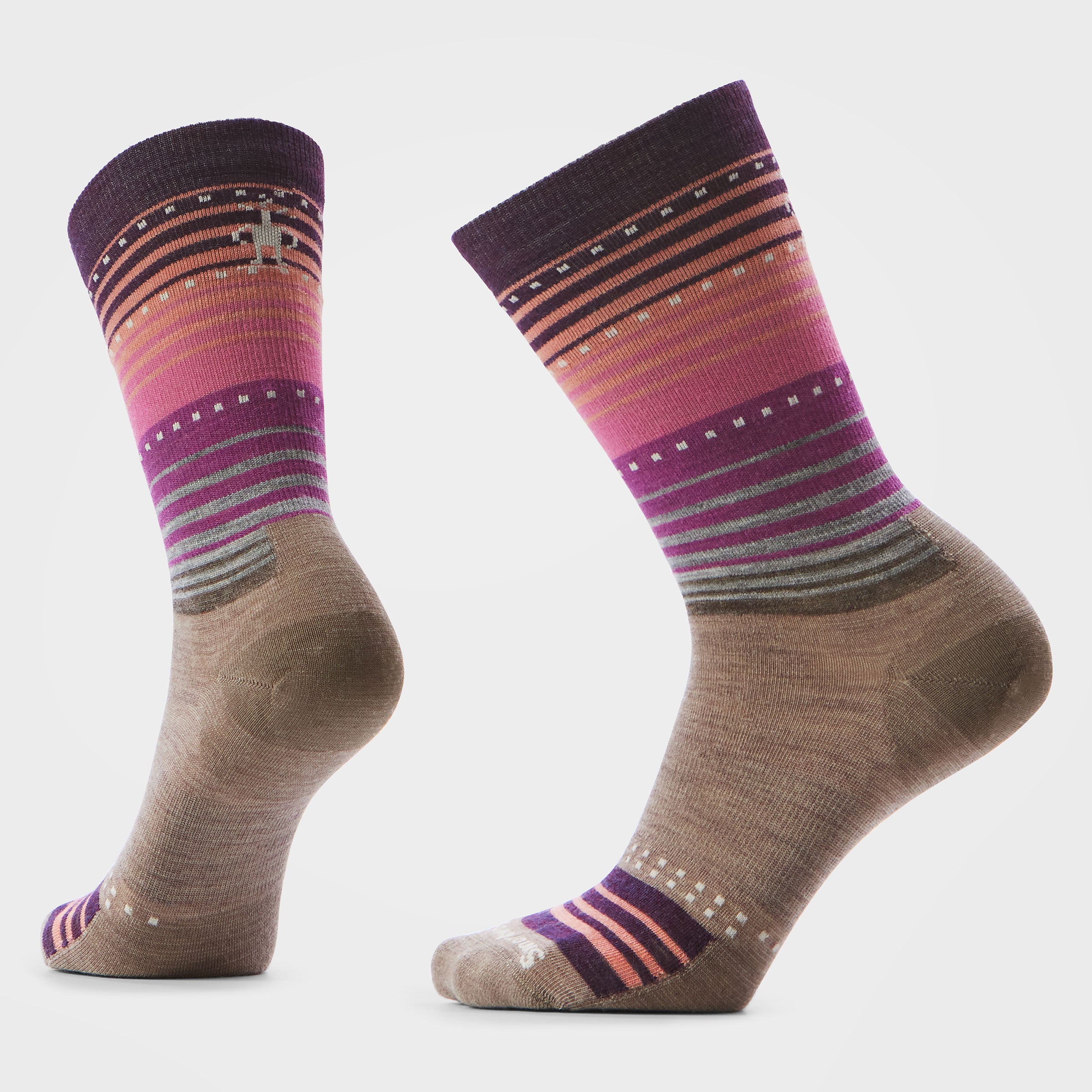 Women's Everyday Stitch Stripe Crew Socks - Image 6