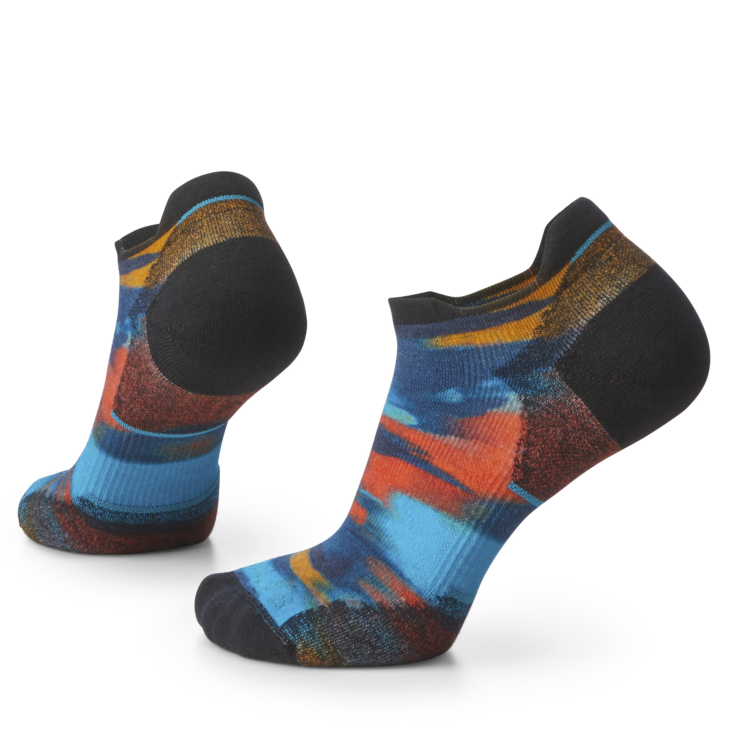 Women's Run Brushed Print Low Ankle Socks - Image 7