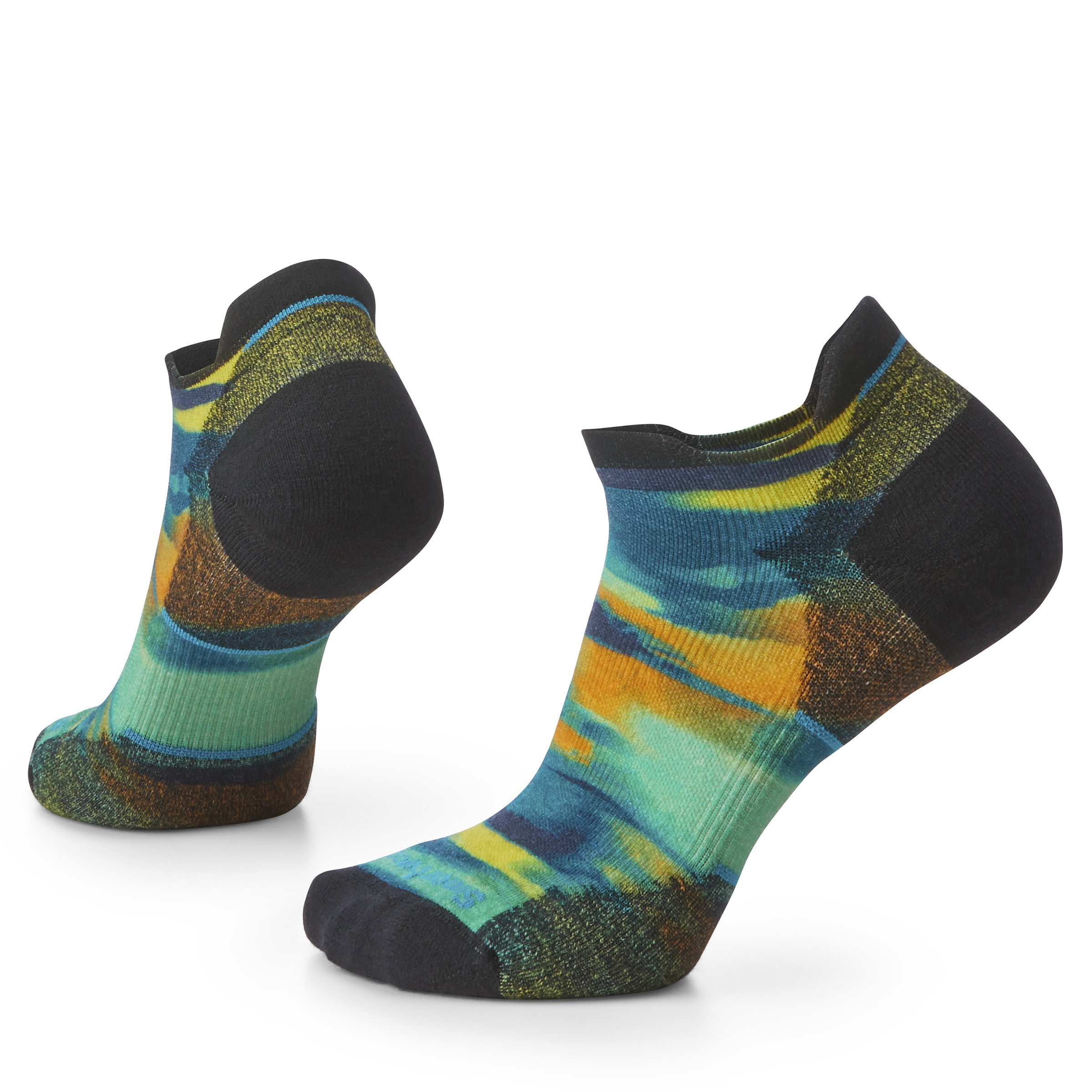 Women's Run Brushed Print Low Ankle Socks - Image 8