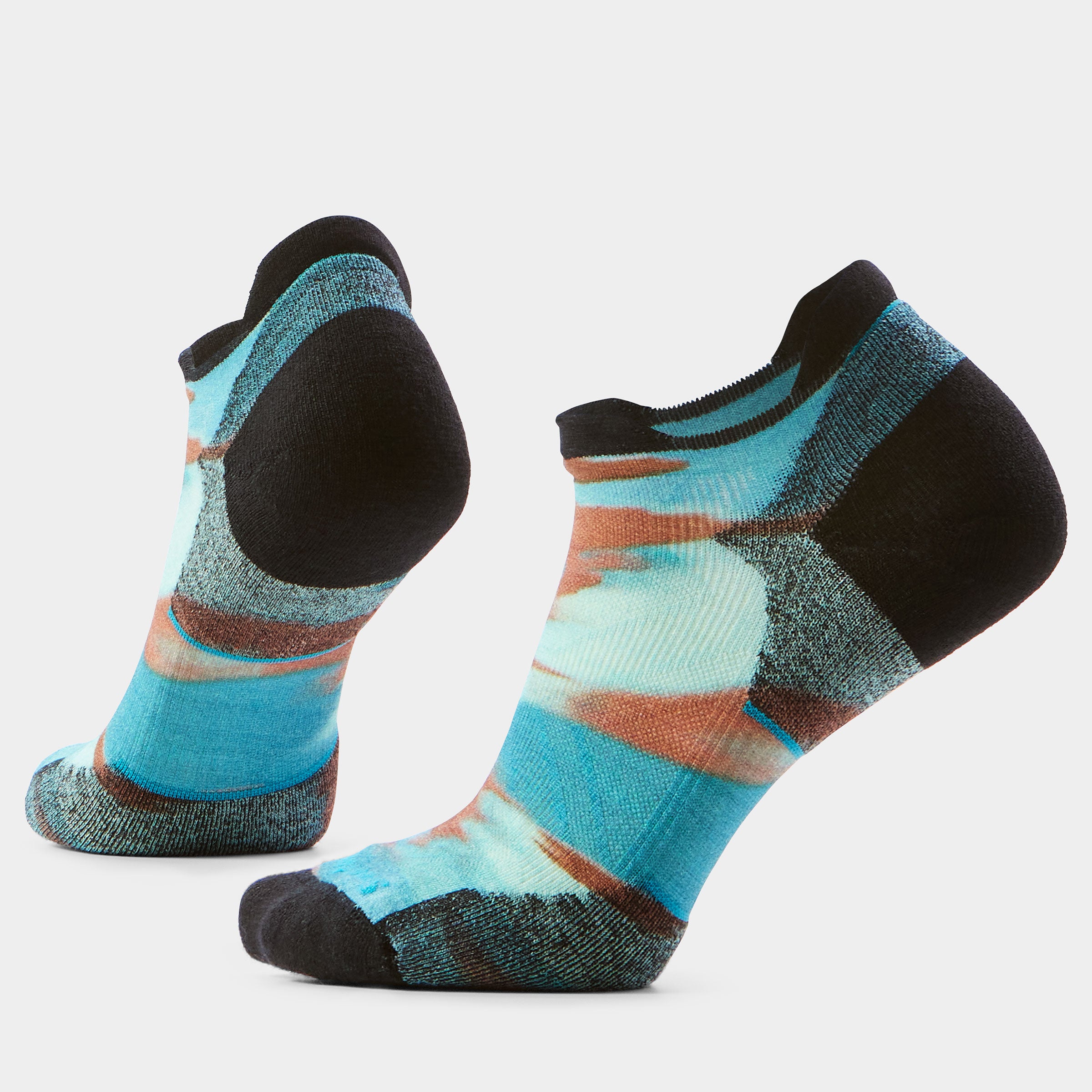 Women's Run Brushed Print Low Ankle Socks - Image 5