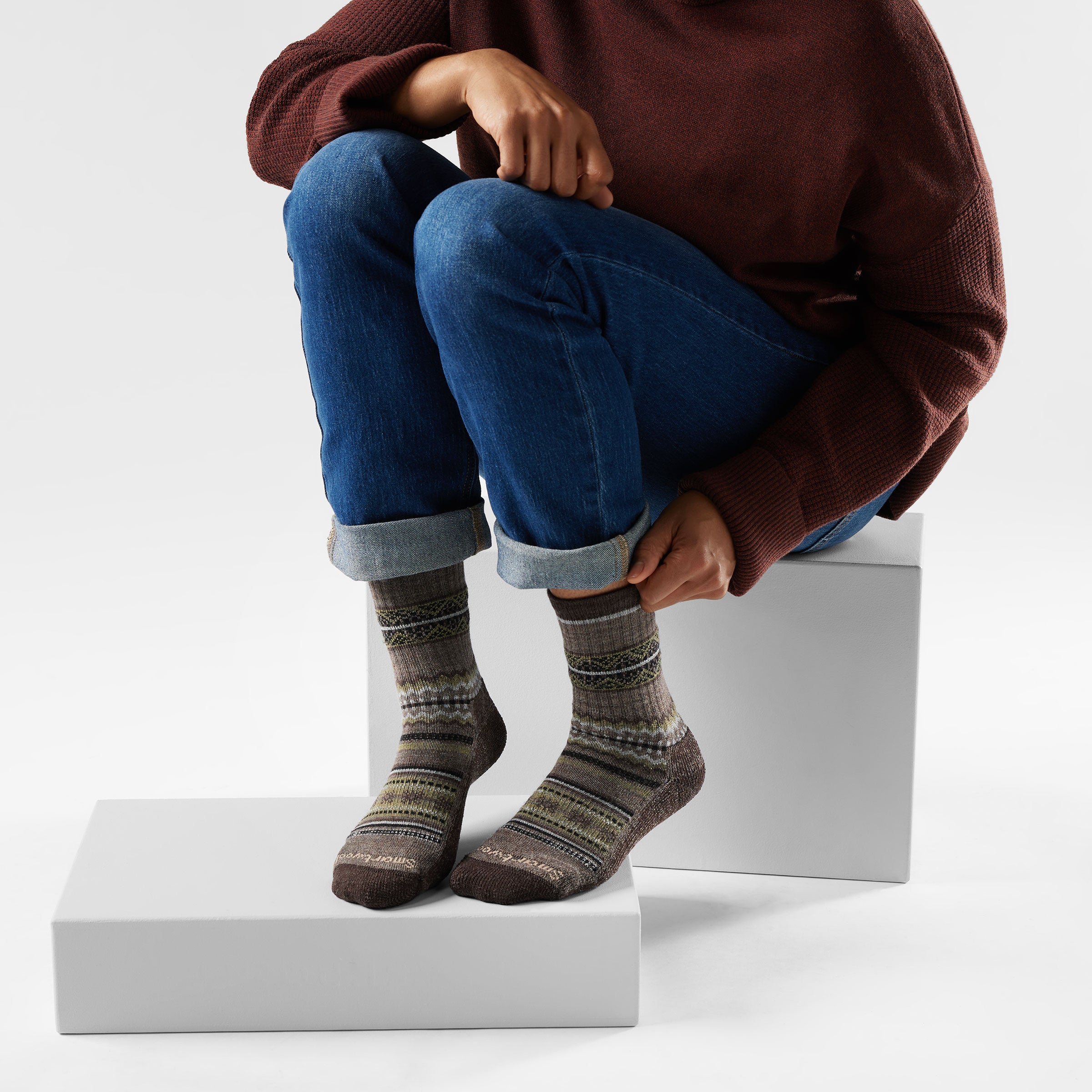 Women's Everyday Cozy Snowed In Sweater Crew Socks - Image 16