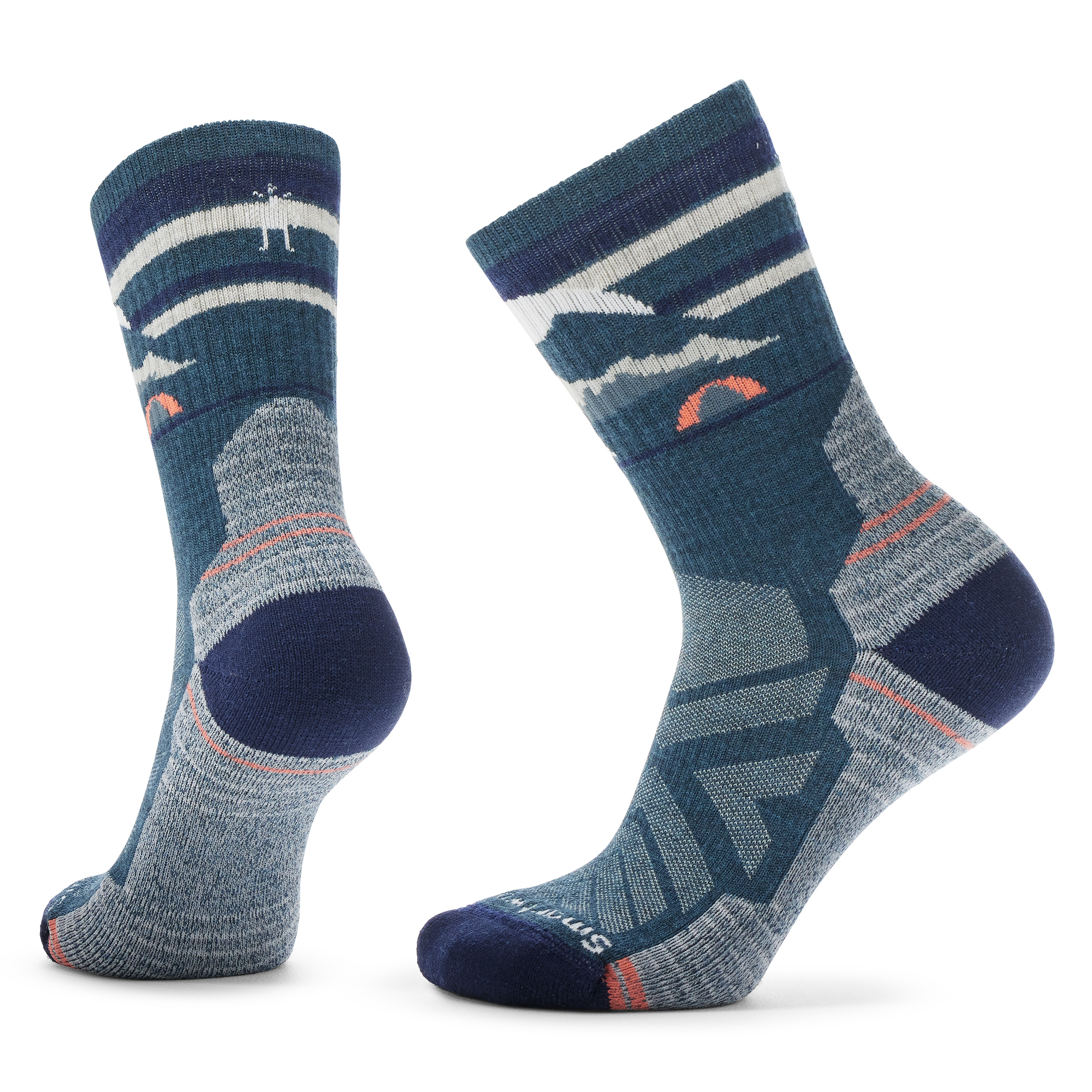 Women's Hike Mountain Moon Crew Socks - Image 9