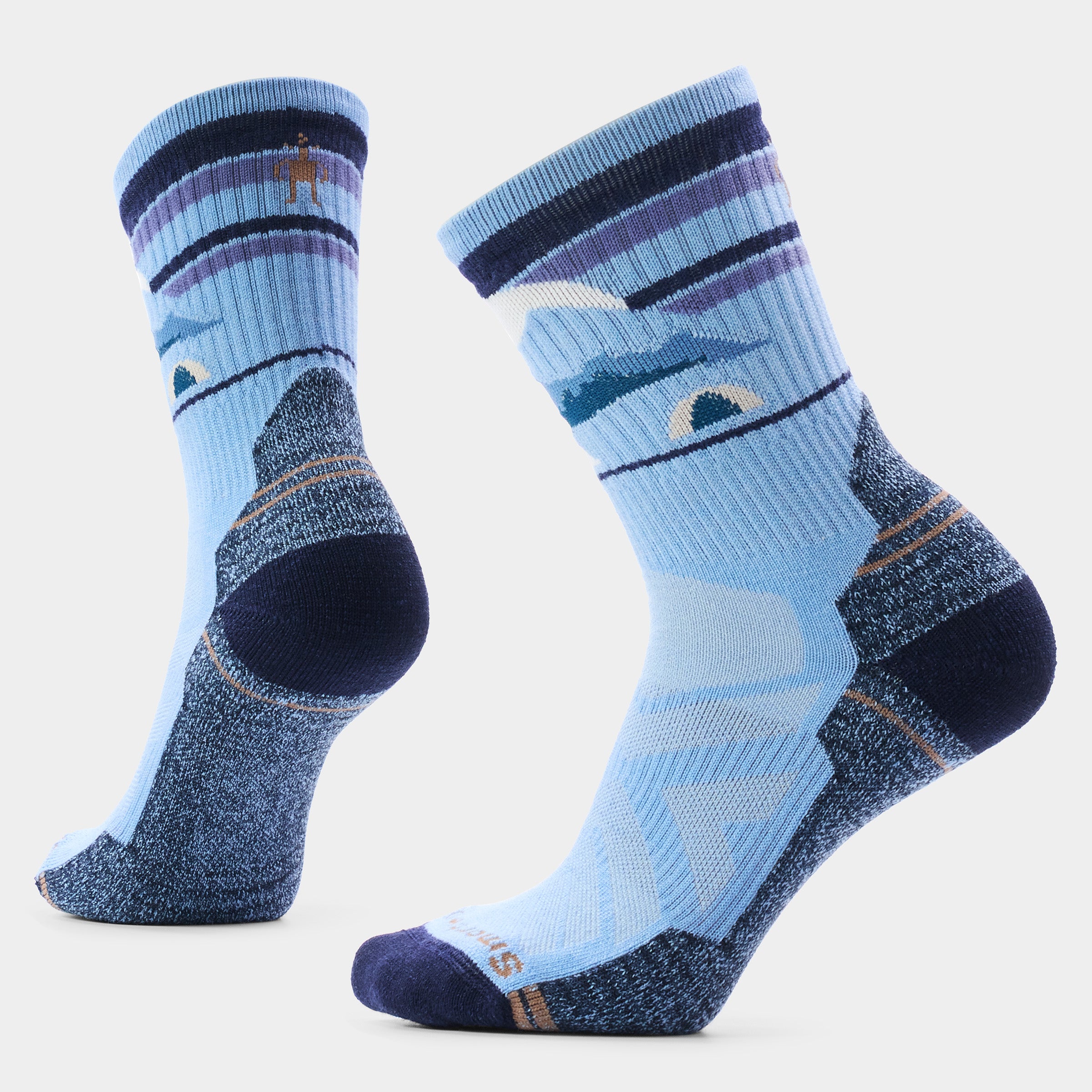 Women's Hike Mountain Moon Crew Socks - Image 4