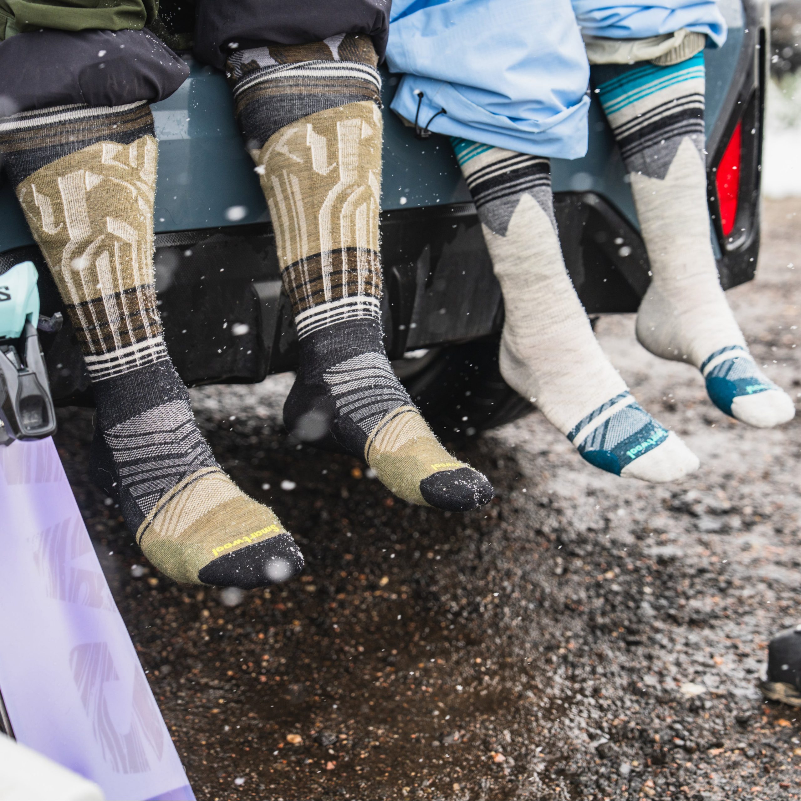 Ski Summit Shot Over The Calf Socks - Image 8