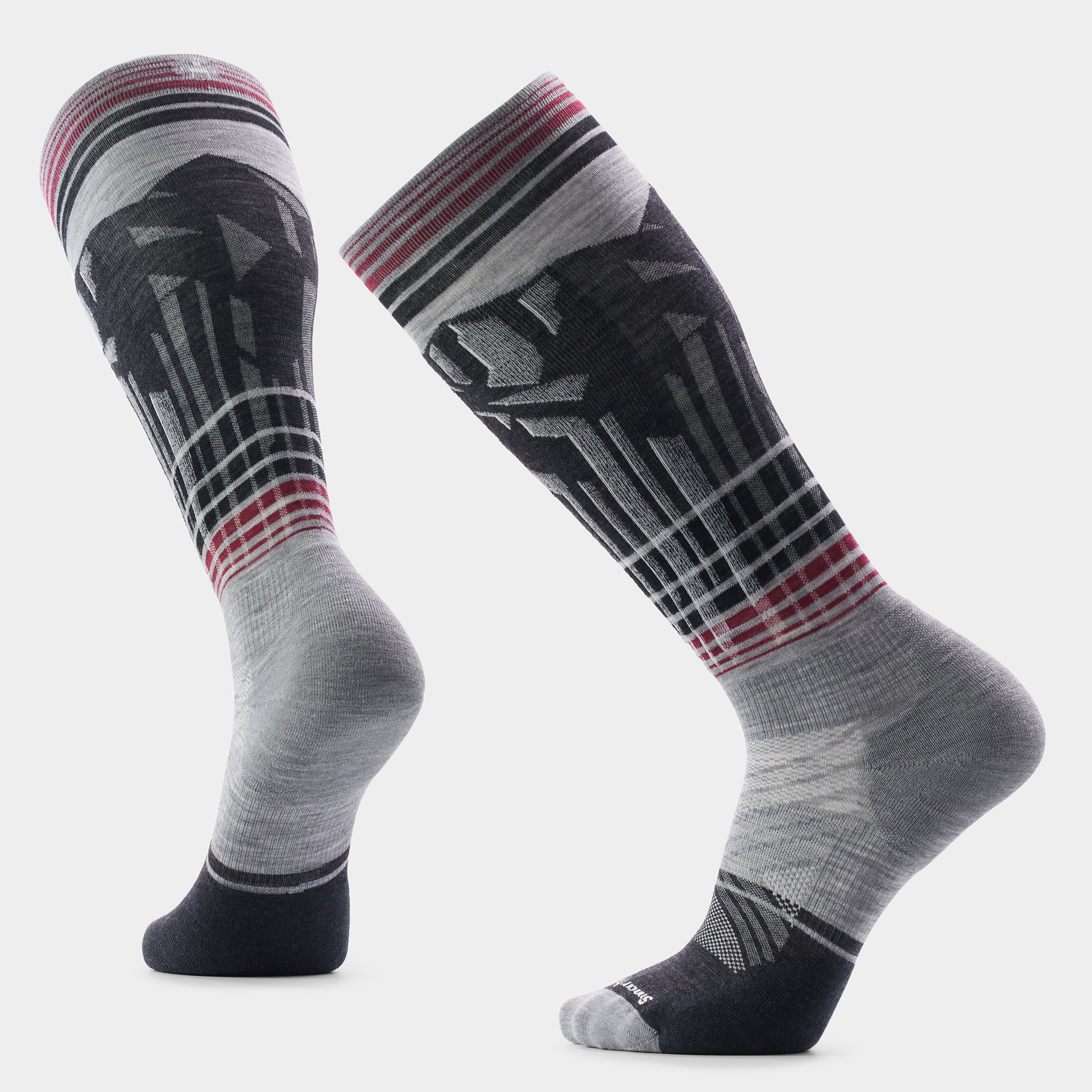 Ski Summit Shot Over The Calf Socks