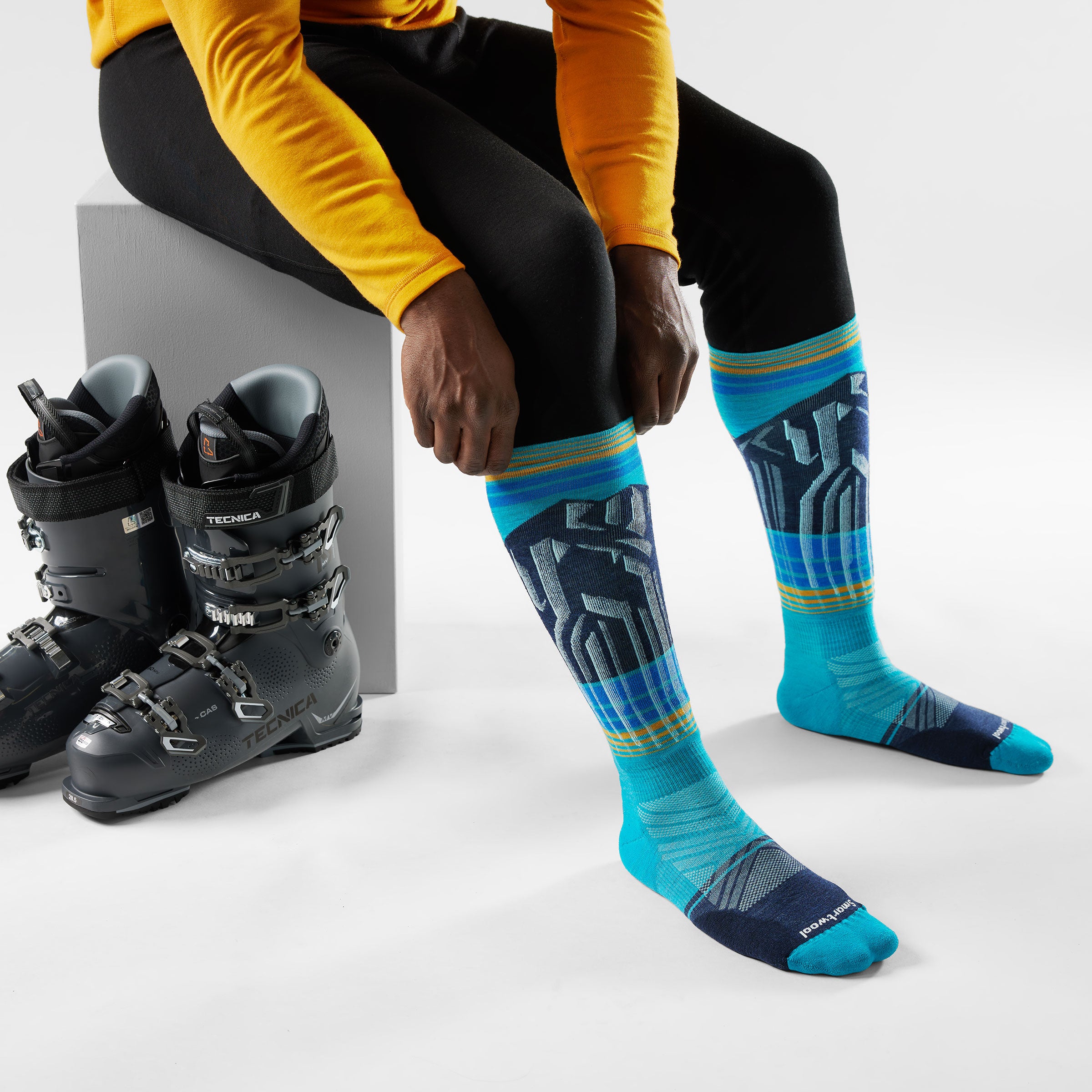 Ski Summit Shot Over The Calf Socks - Image 6