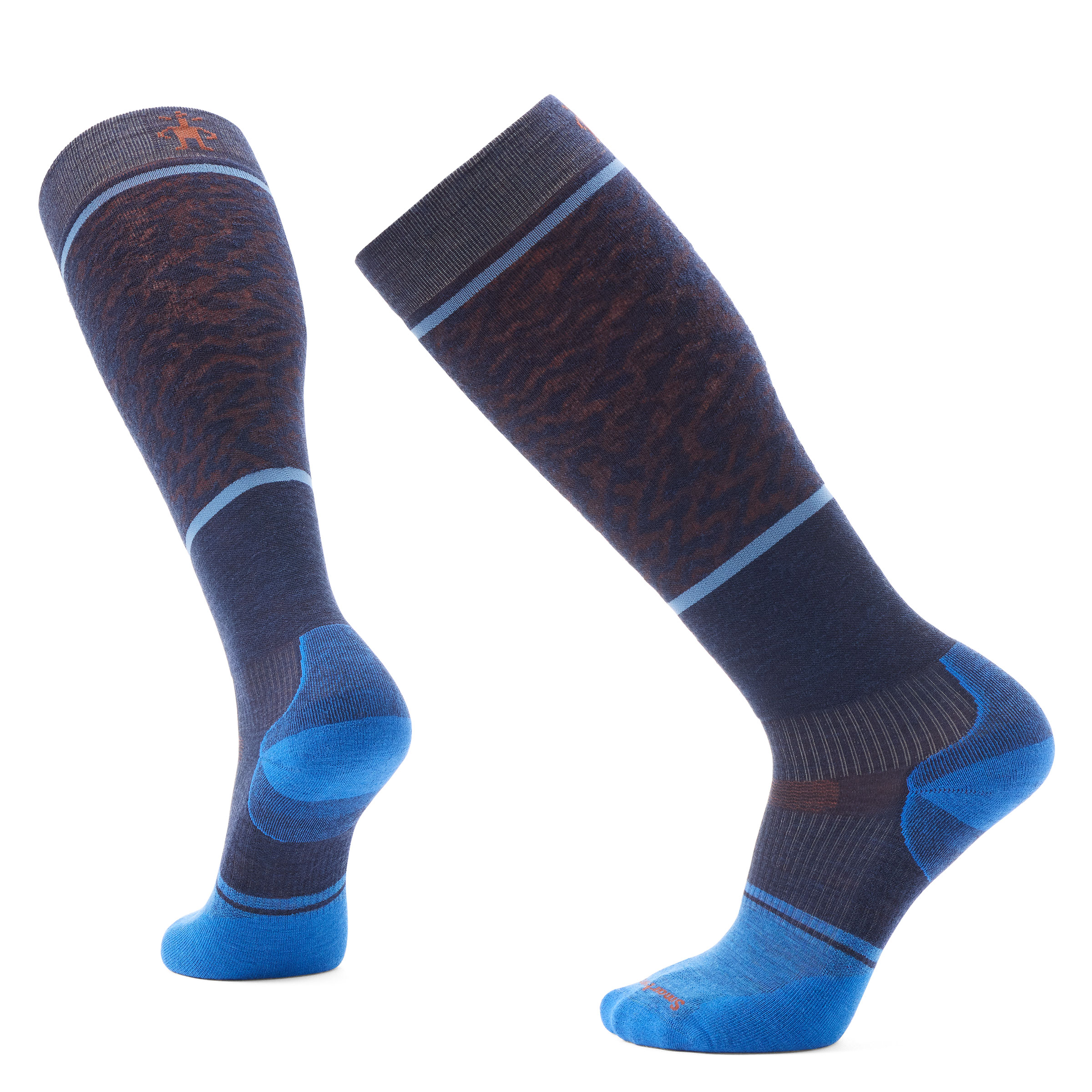 Snowboard Retro Line Over The Calf Socks - Image 4